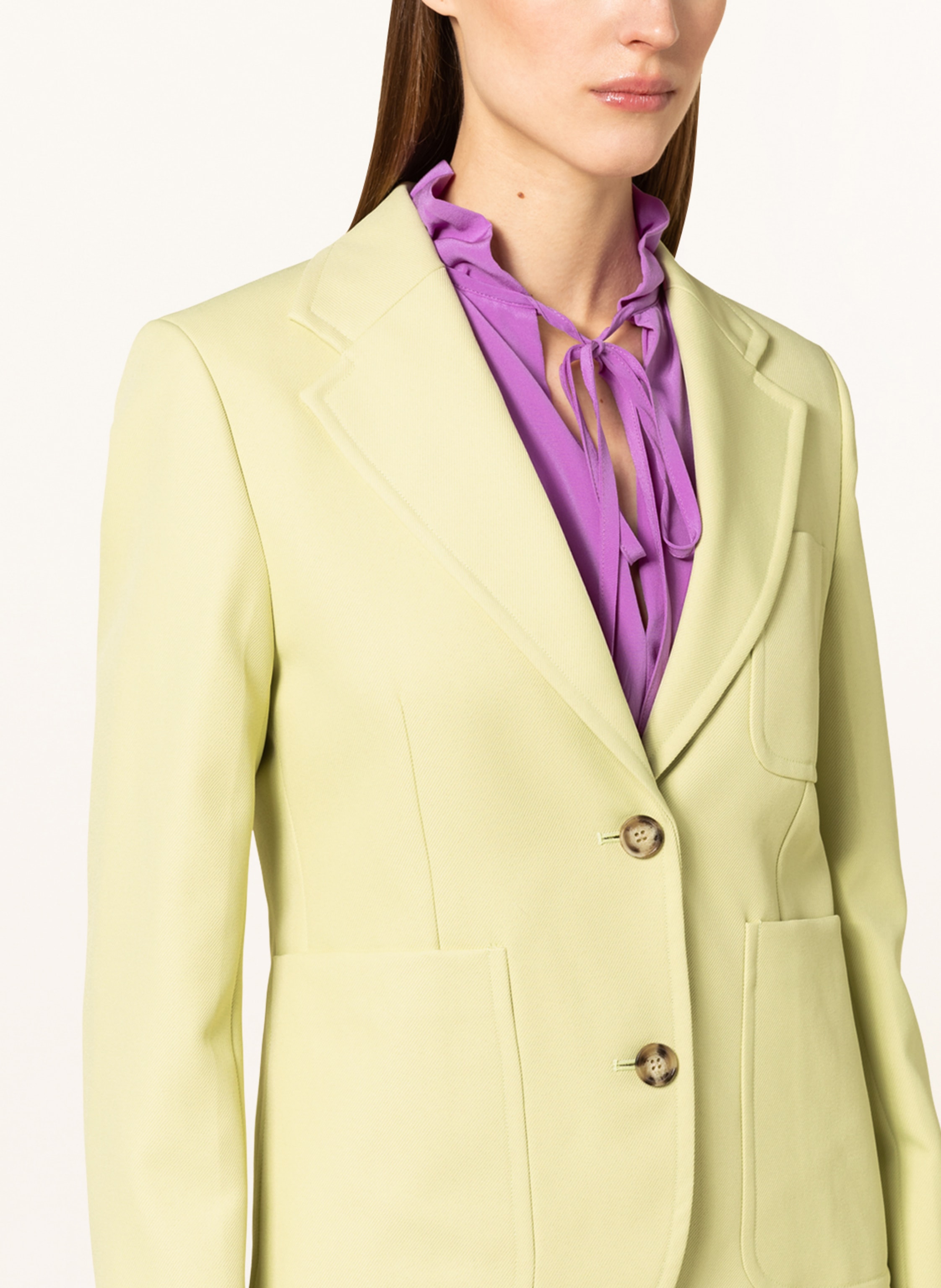 Thumbnail - Victoria Beckham Blazer gelb