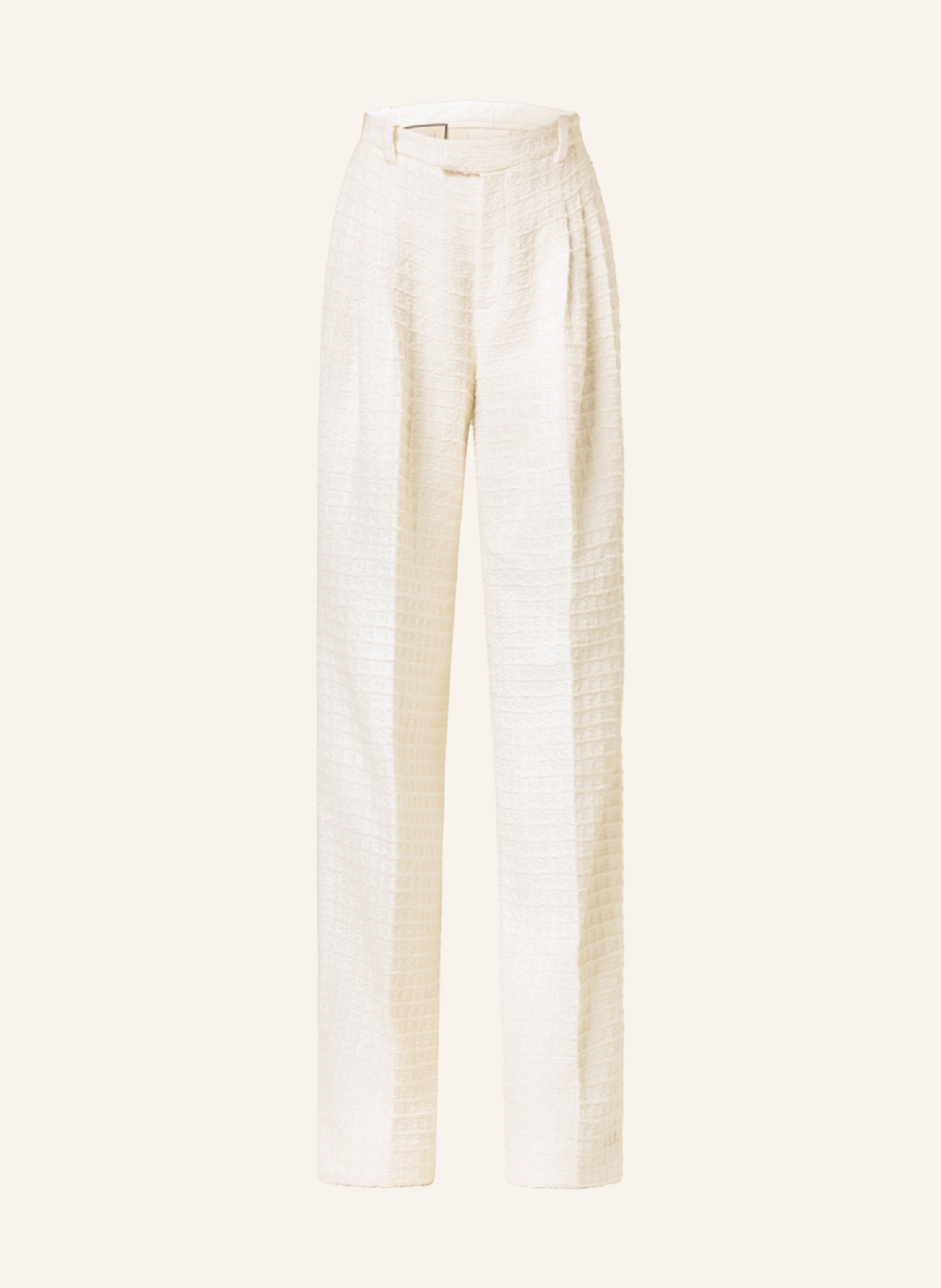 Brown GG Supremeprint silk wideleg trousers  Gucci  MATCHESFASHION AU