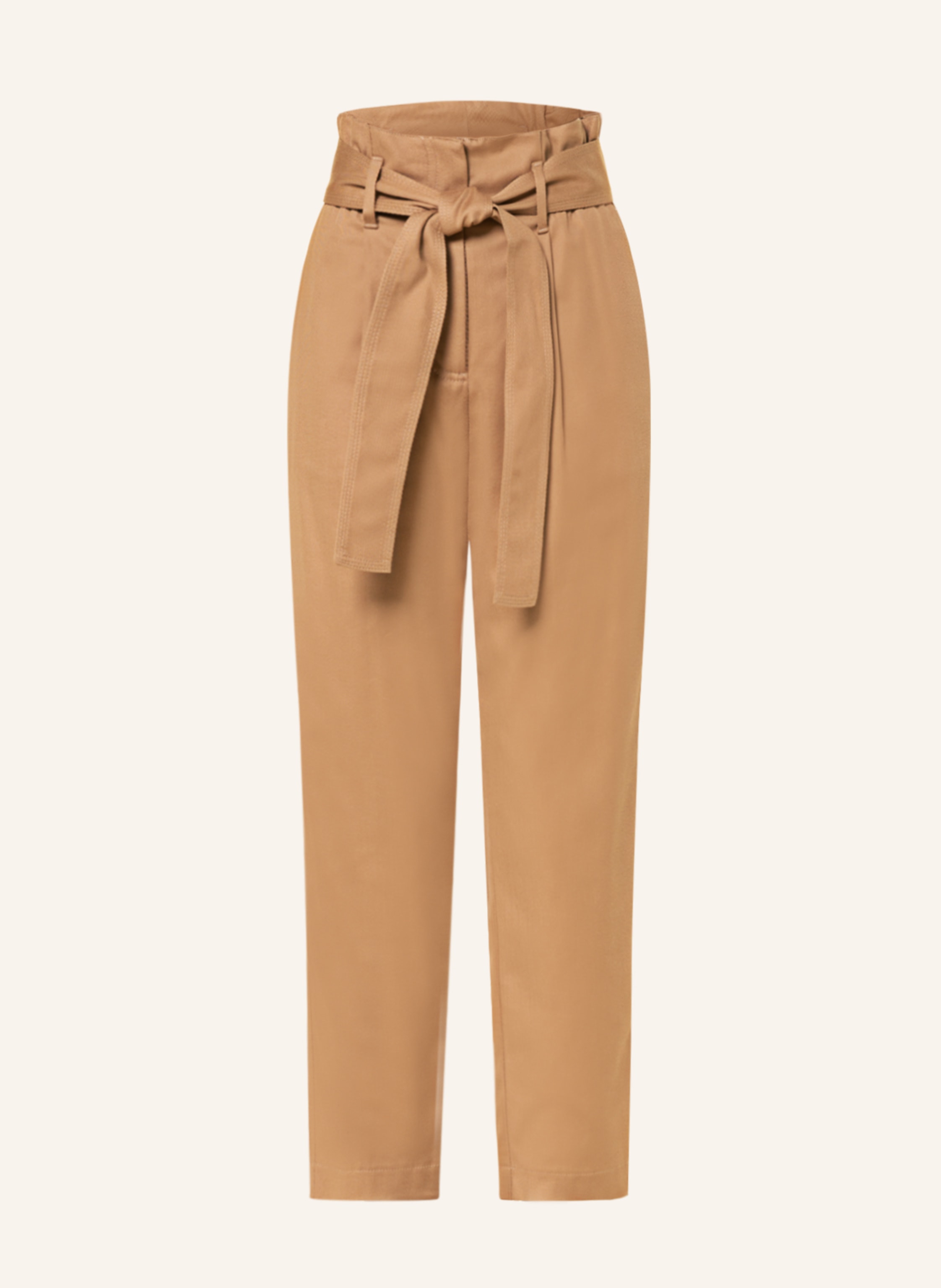 ZARA Baggy Paperbag Pants - beige, Women's Fashion, Bottoms, Jeans on  Carousell