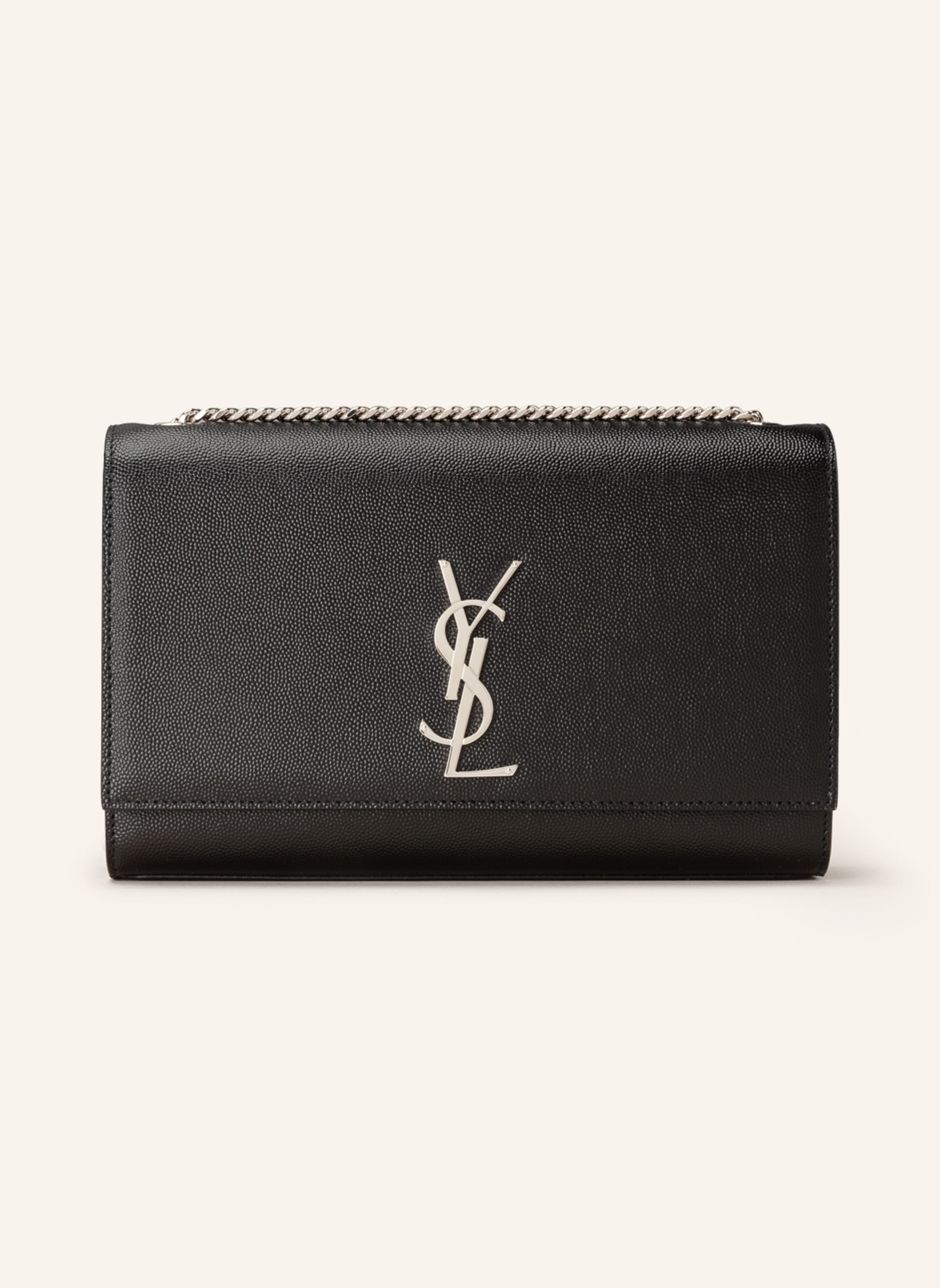 SAINT LAURENT Umhangetasche KATE in schwarz