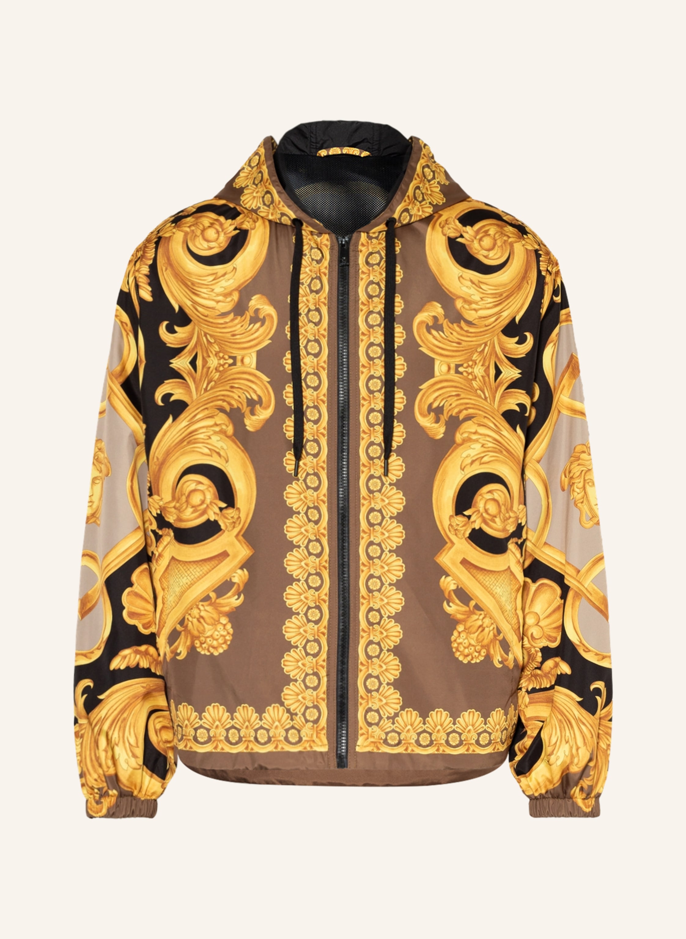 Comprometido maleta Ausencia VERSACE Bomber jacket in black/ gold | Breuninger