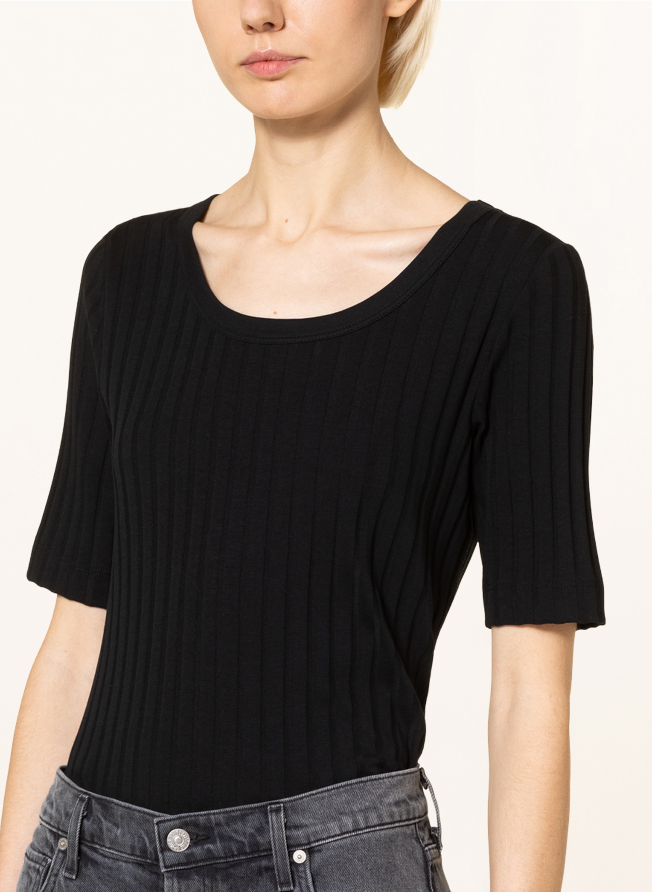 Thumbnail - Lilienfels Strickshirt schwarz