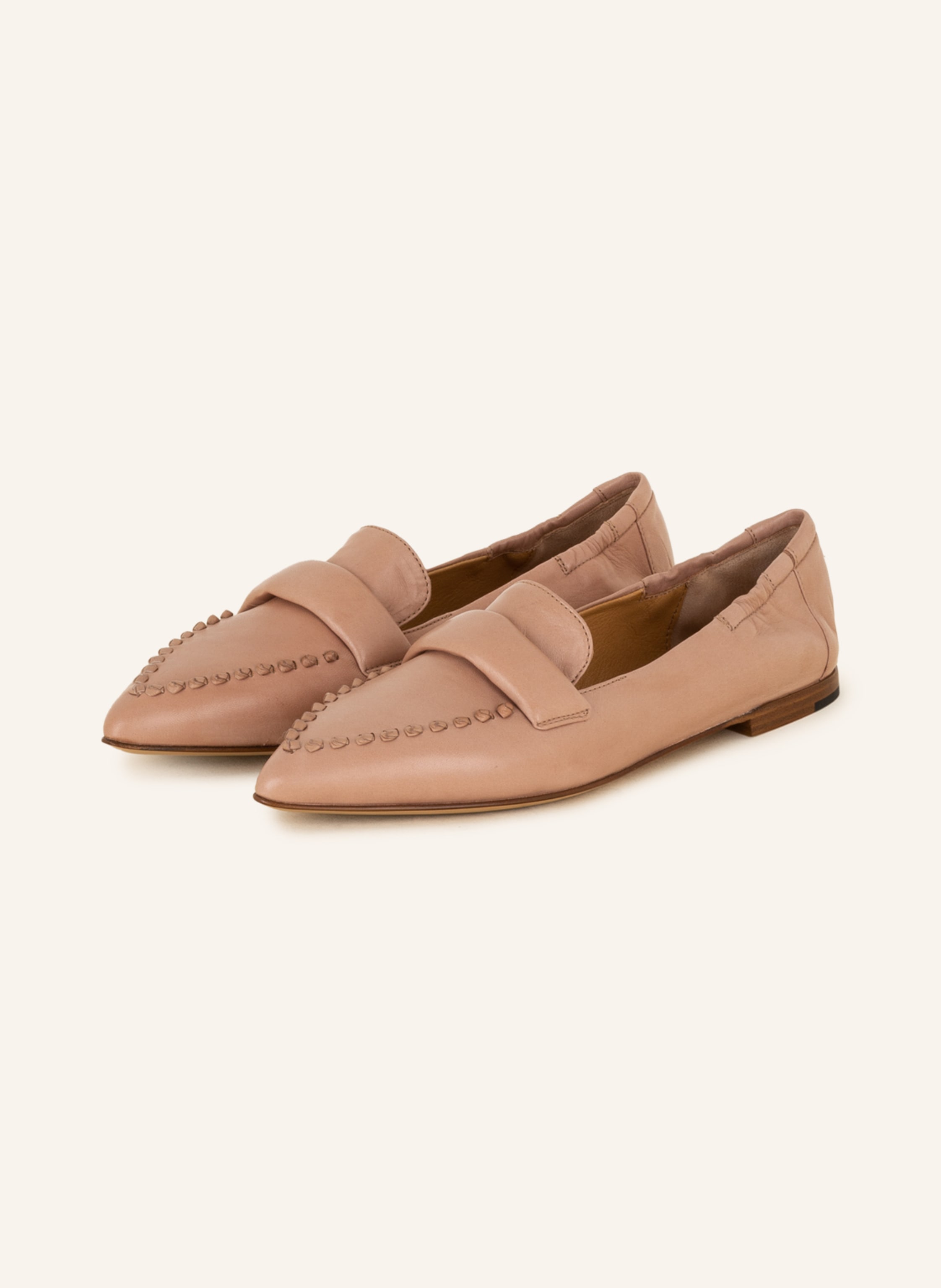 POMME D'OR Loafer GRACE in hellbraun