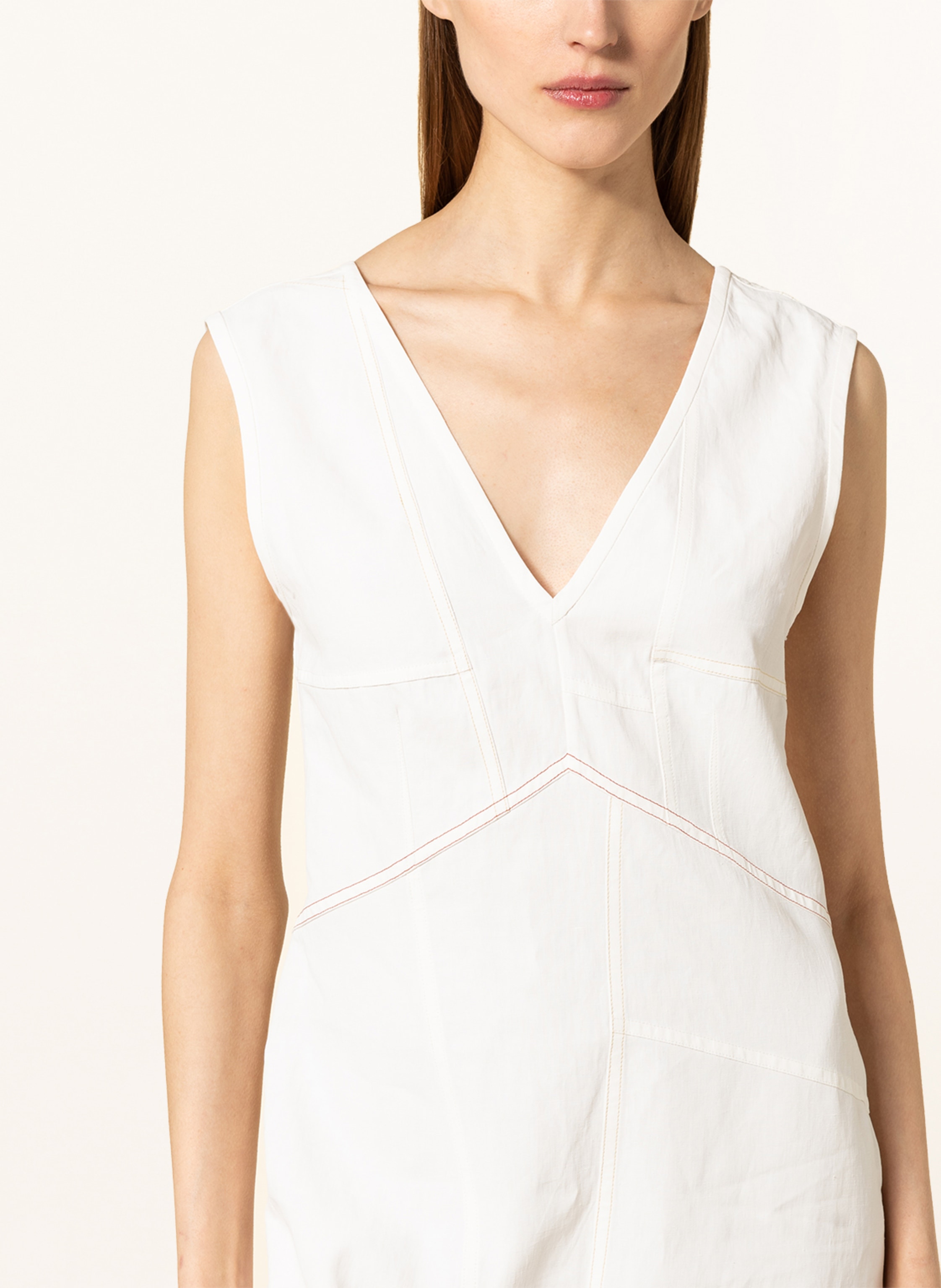 Thumbnail - Jil Sander Leinenkleid beige