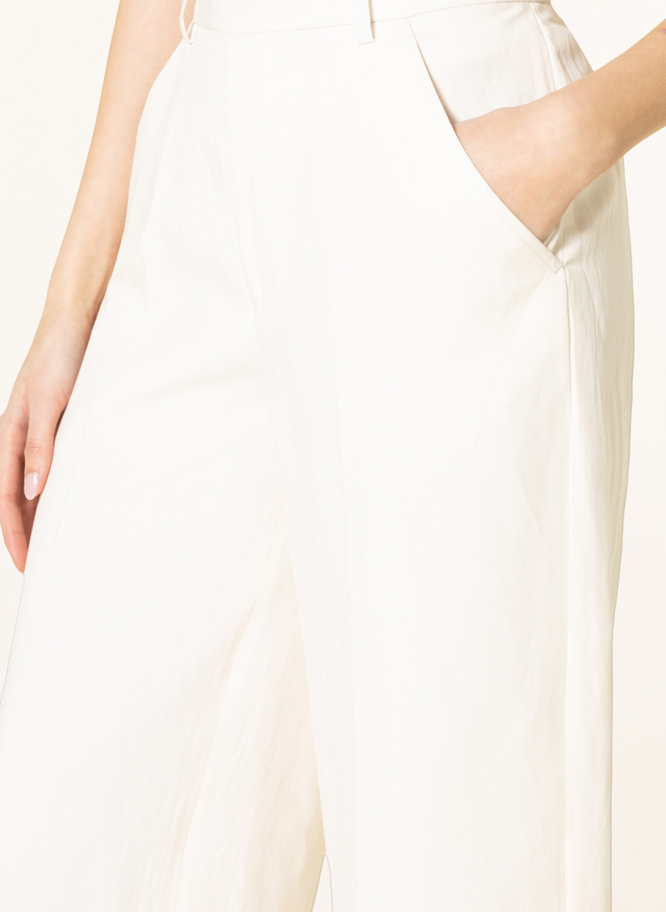 Thumbnail - Scotch & Soda Marlenehose weiss