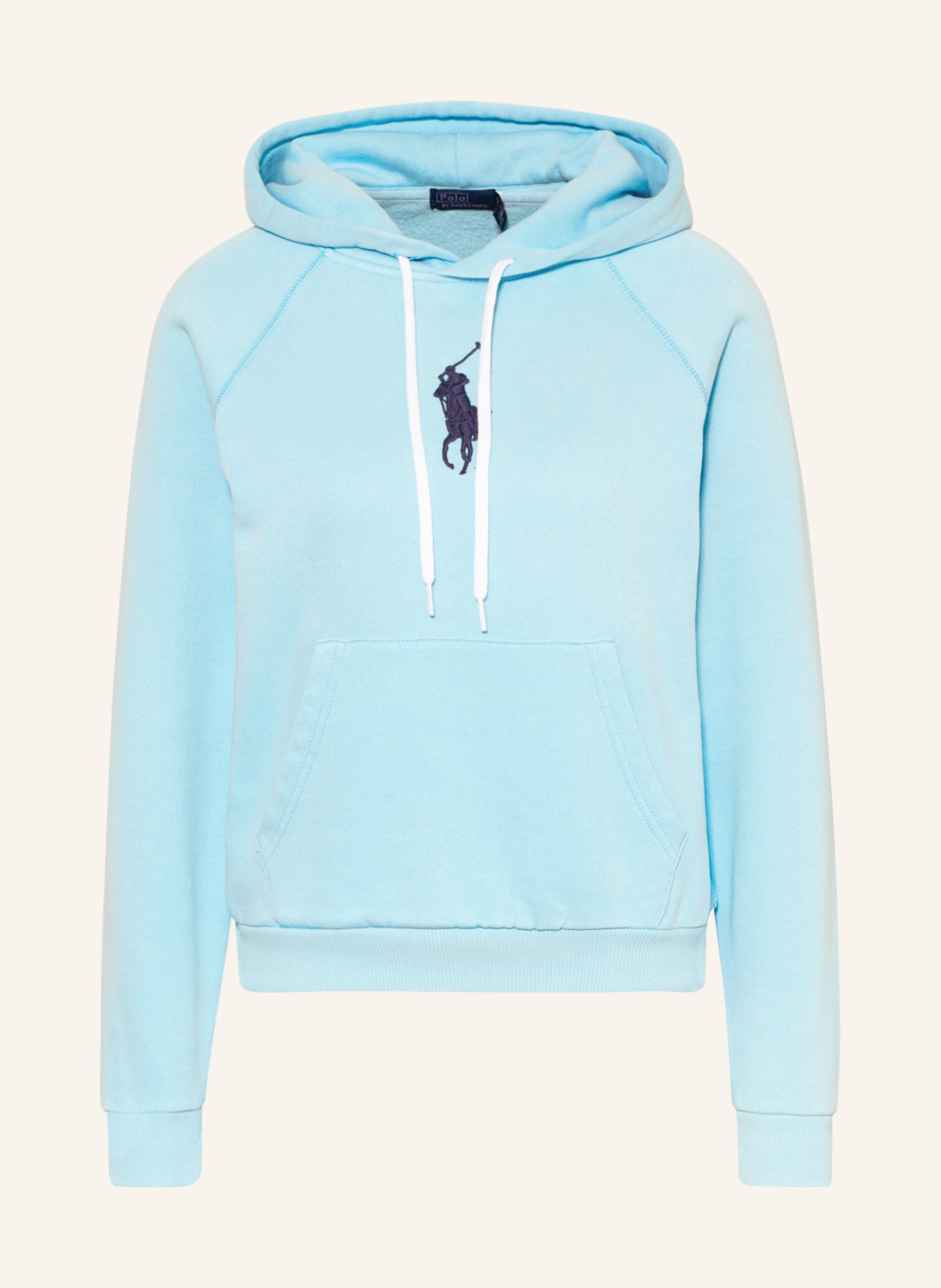 POLO RALPH Hoodie in turquoise