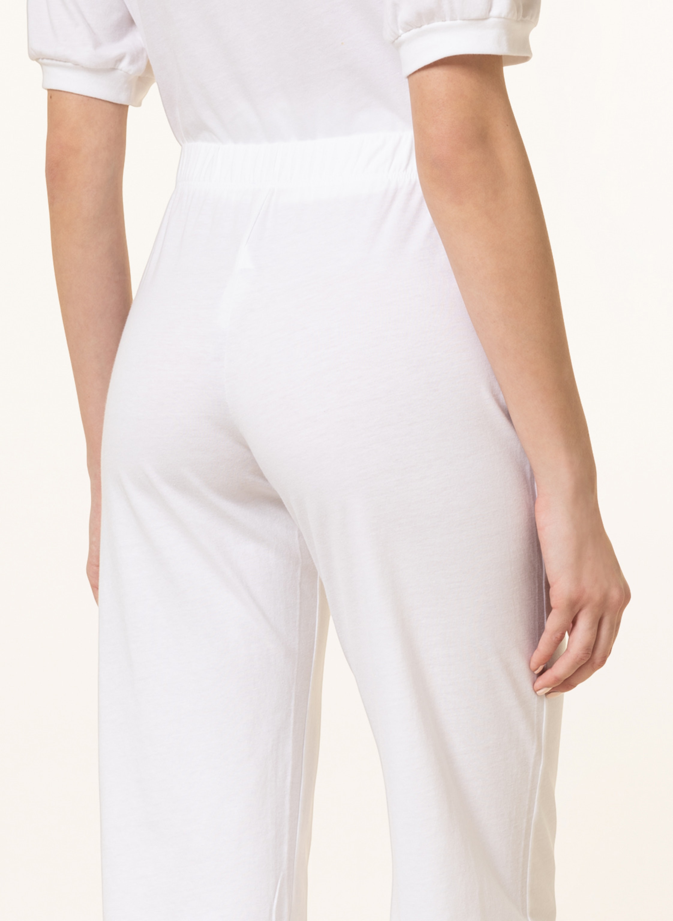 Thumbnail - Hanro Lounge-Hose Natural Wear weiss