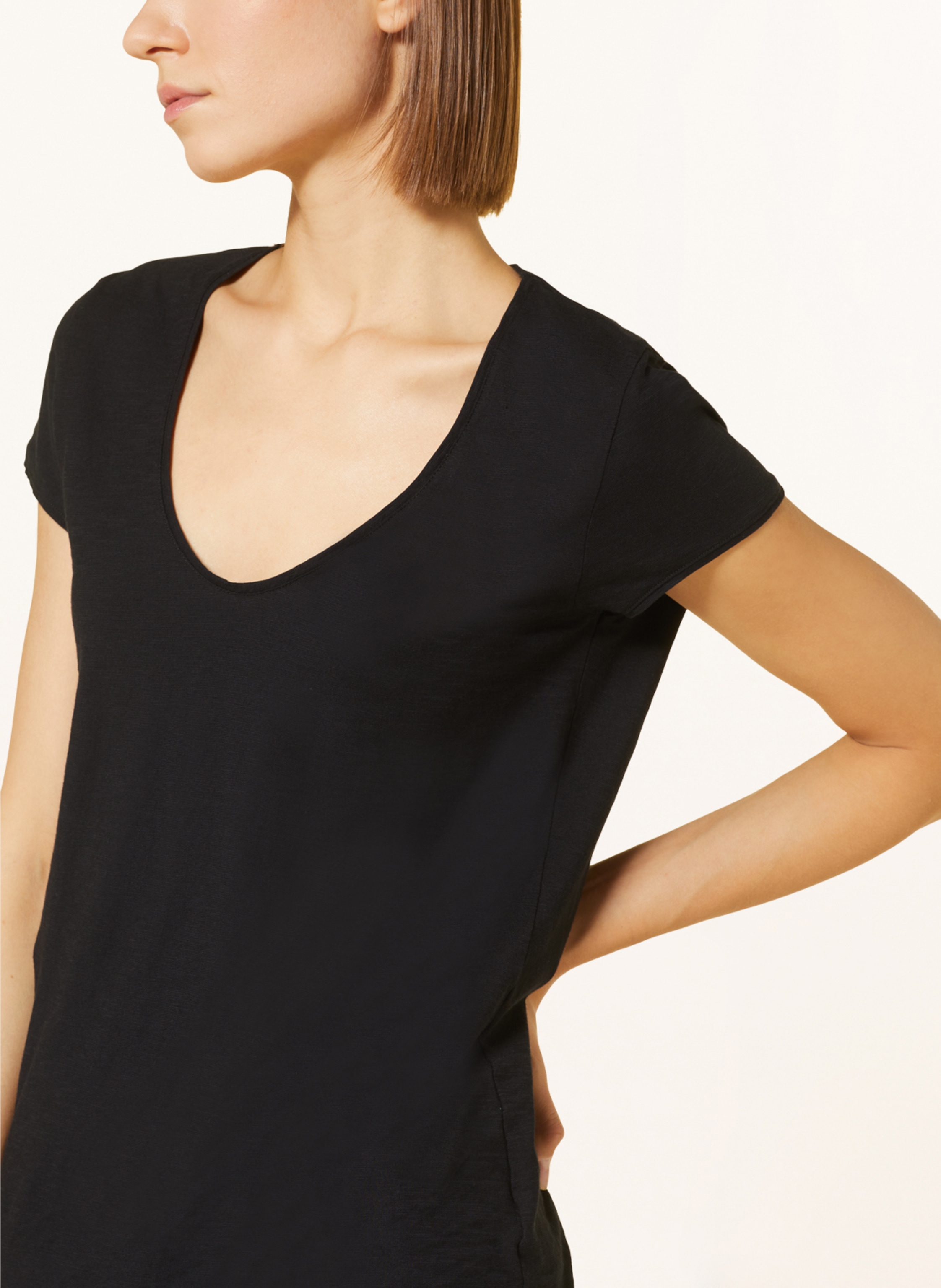 Drykorn T-Shirt Avivi schwarz – Bild 2