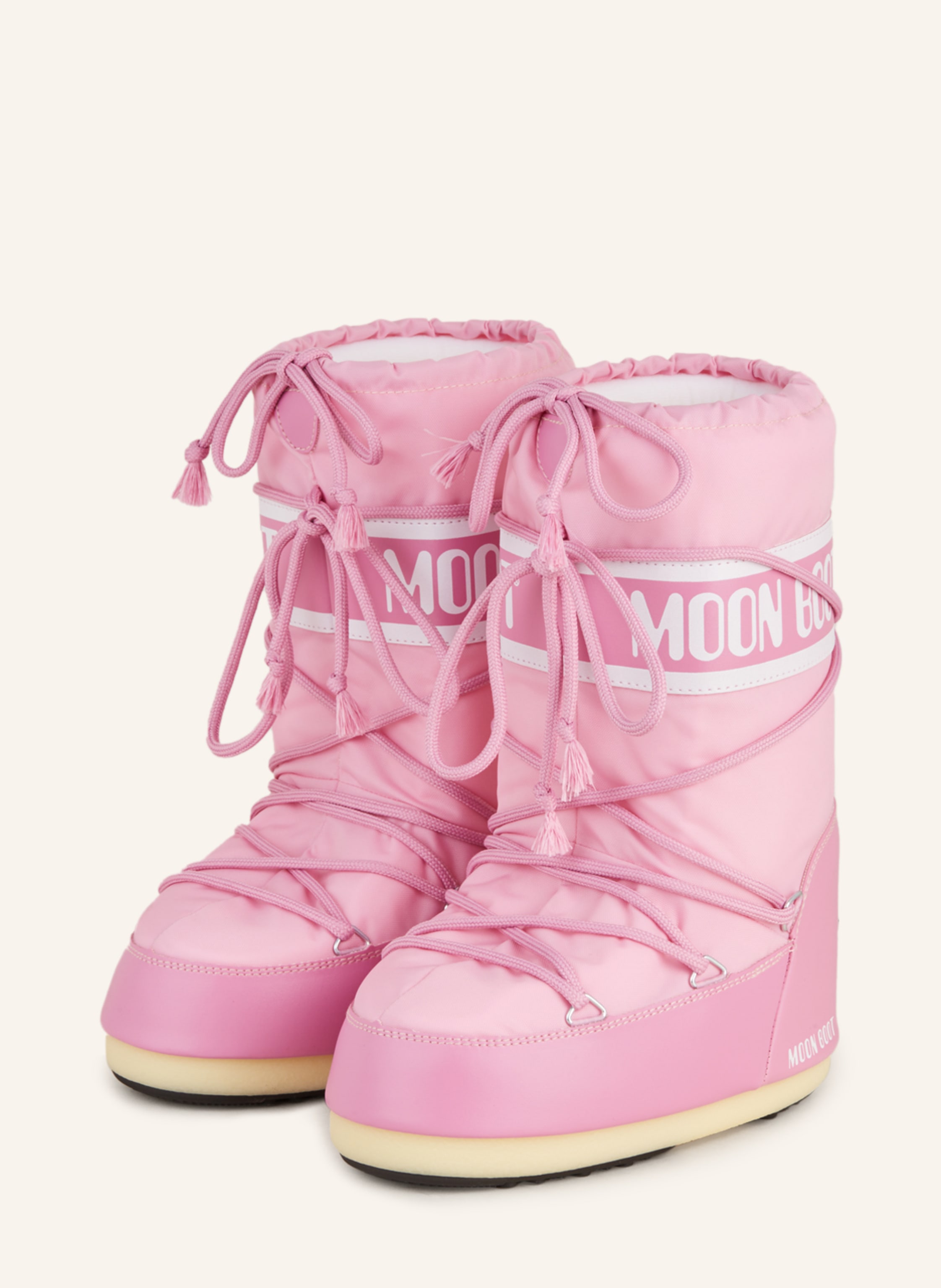 MOON BOOT ピンク スノーブーツ Moon Boot スノーブーツ | ピンク | FARFETCH JP
