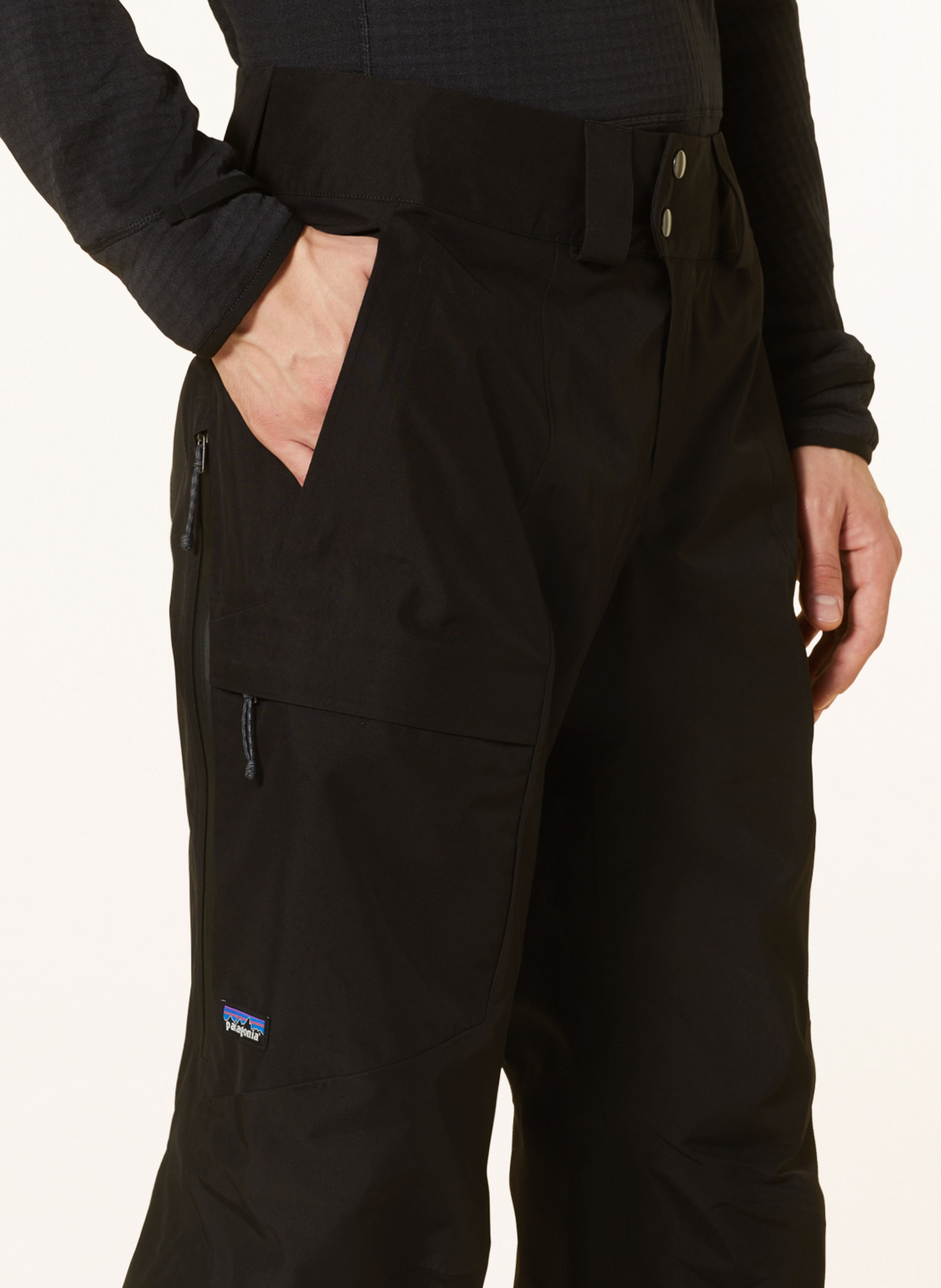 Thumbnail - Patagonia Skihose Storm Shift schwarz