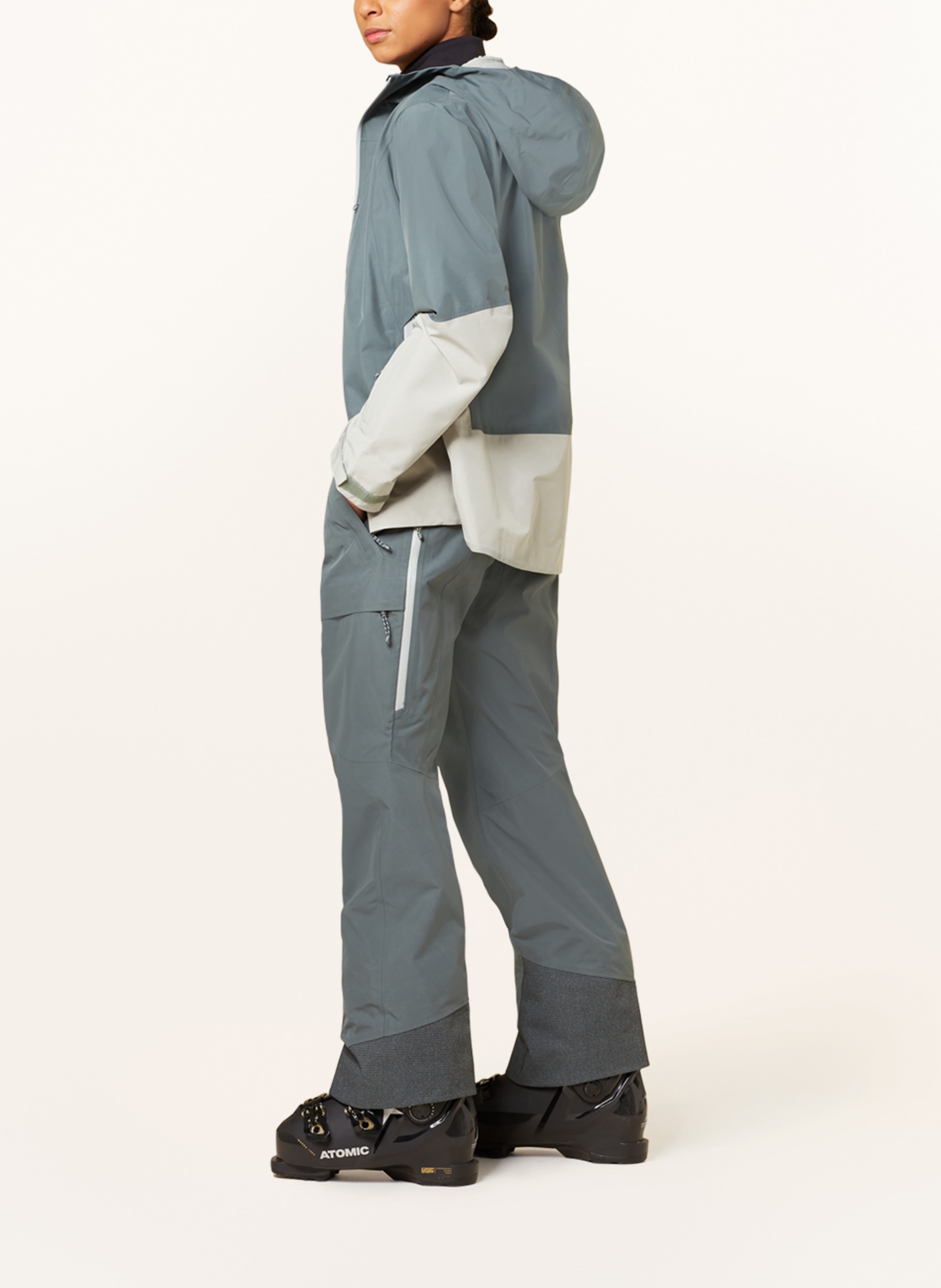 Thumbnail - Patagonia Skihose Storm Shift gruen