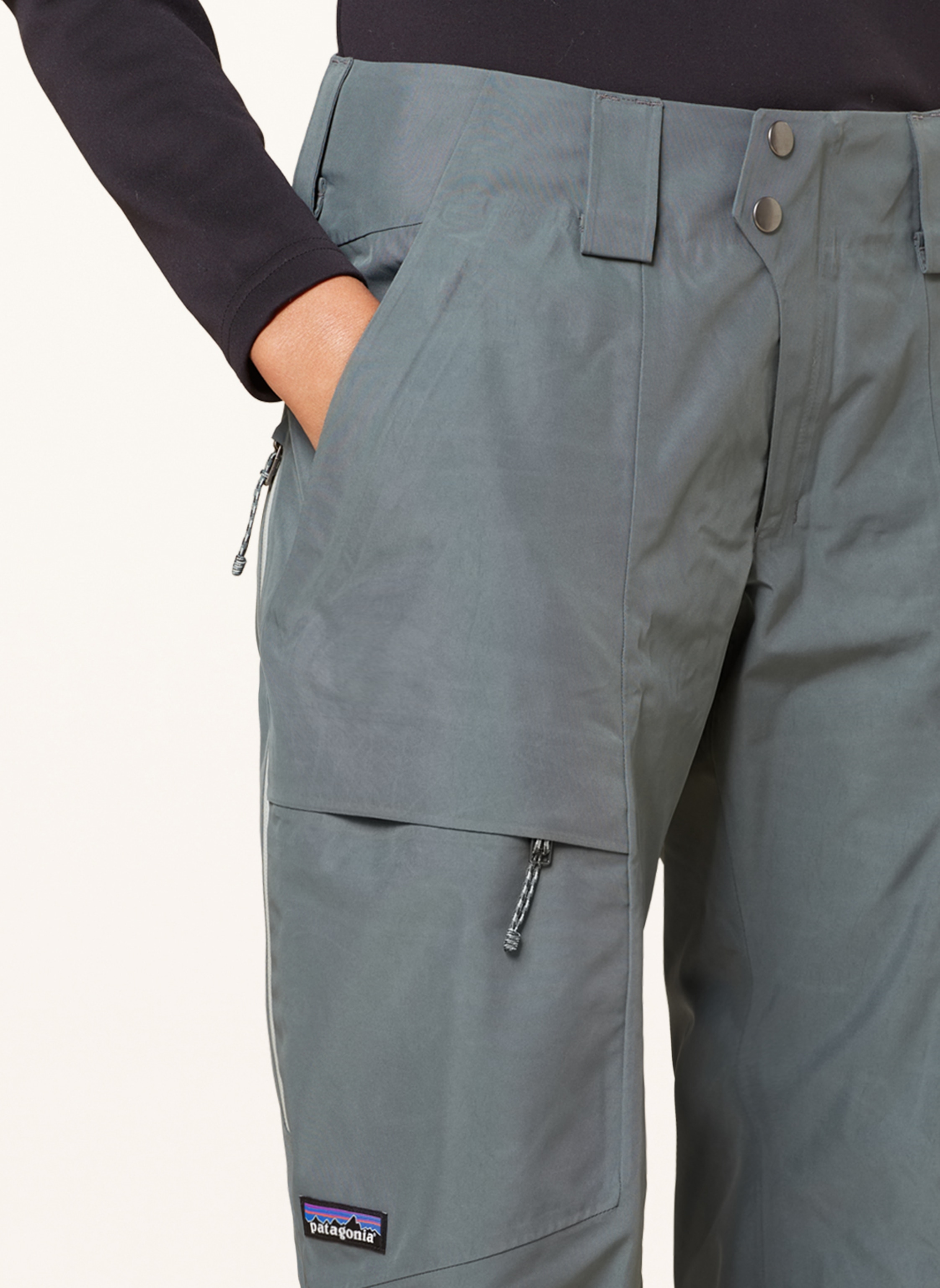 Thumbnail - Patagonia Skihose Storm Shift gruen