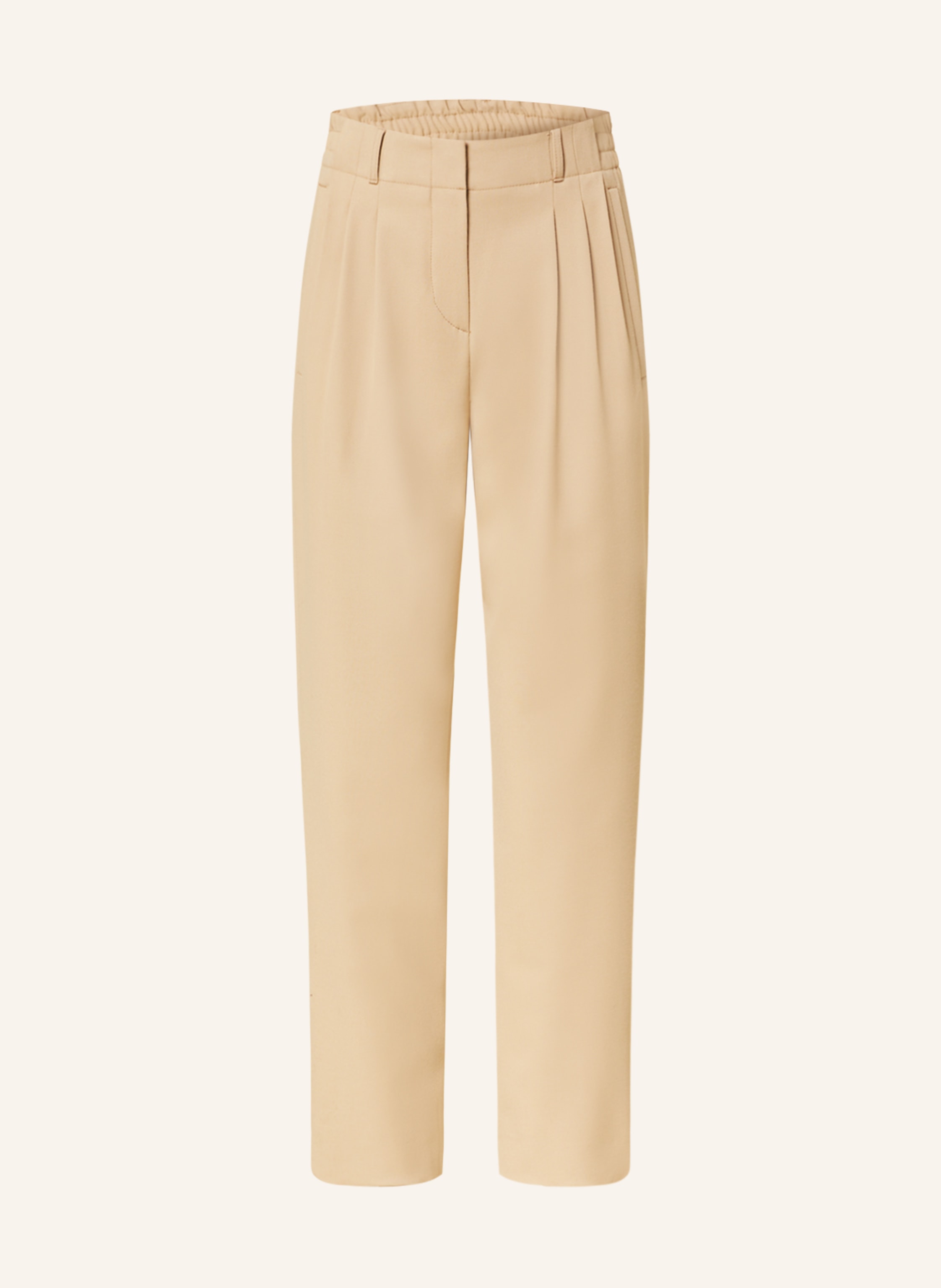 Leather trousers in beige - in the JOOP! Online Shop