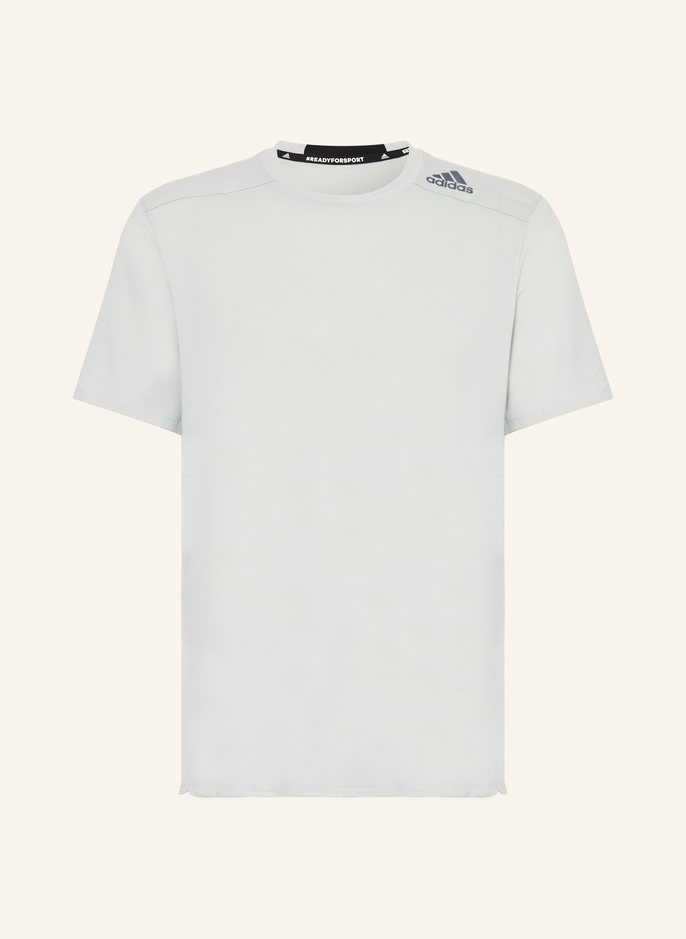 adidas T shirt DESIGNED FOR TRAINING in light gray