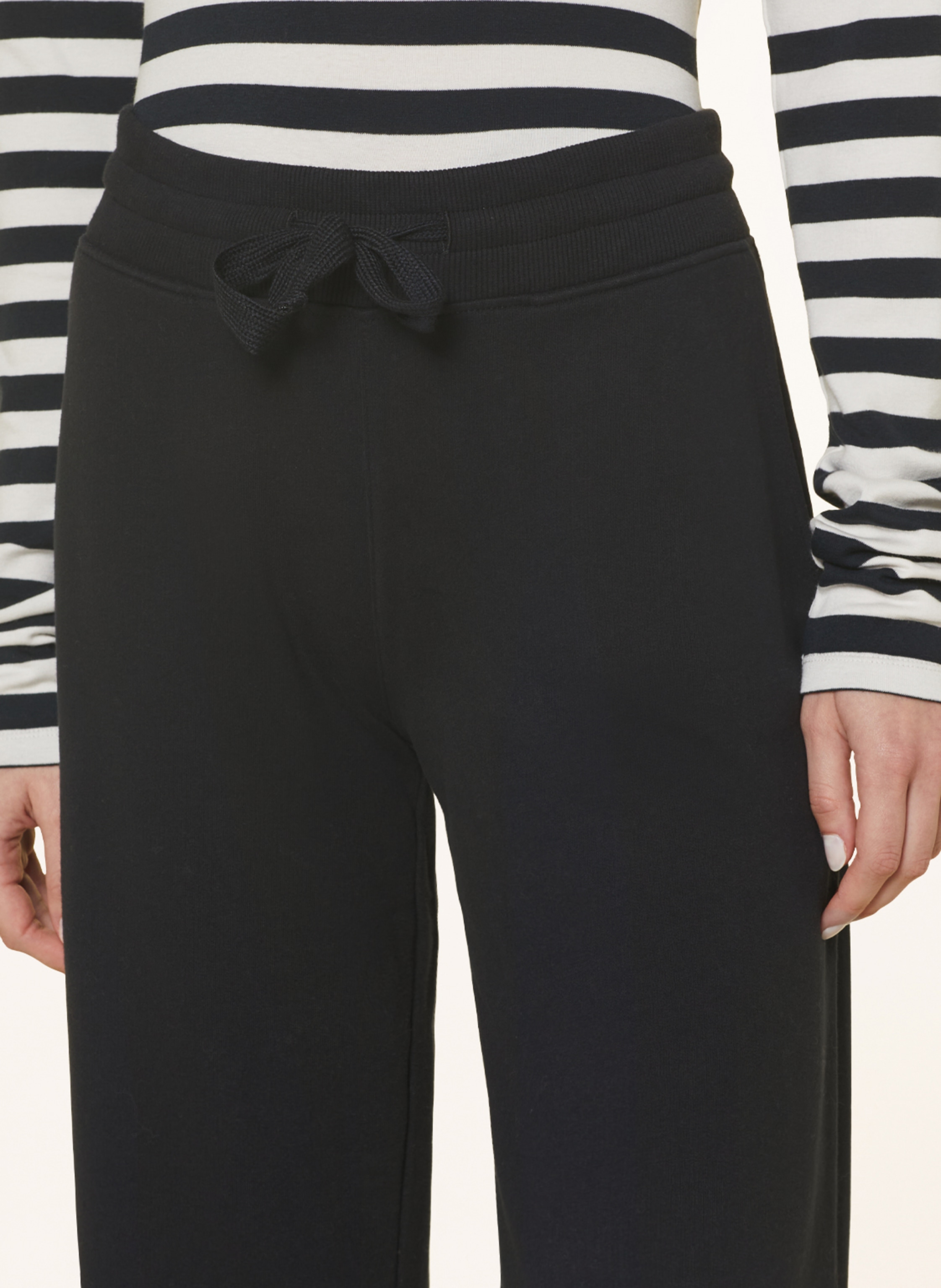 Thumbnail - Juvia 7/8-Sweatpants Merle schwarz