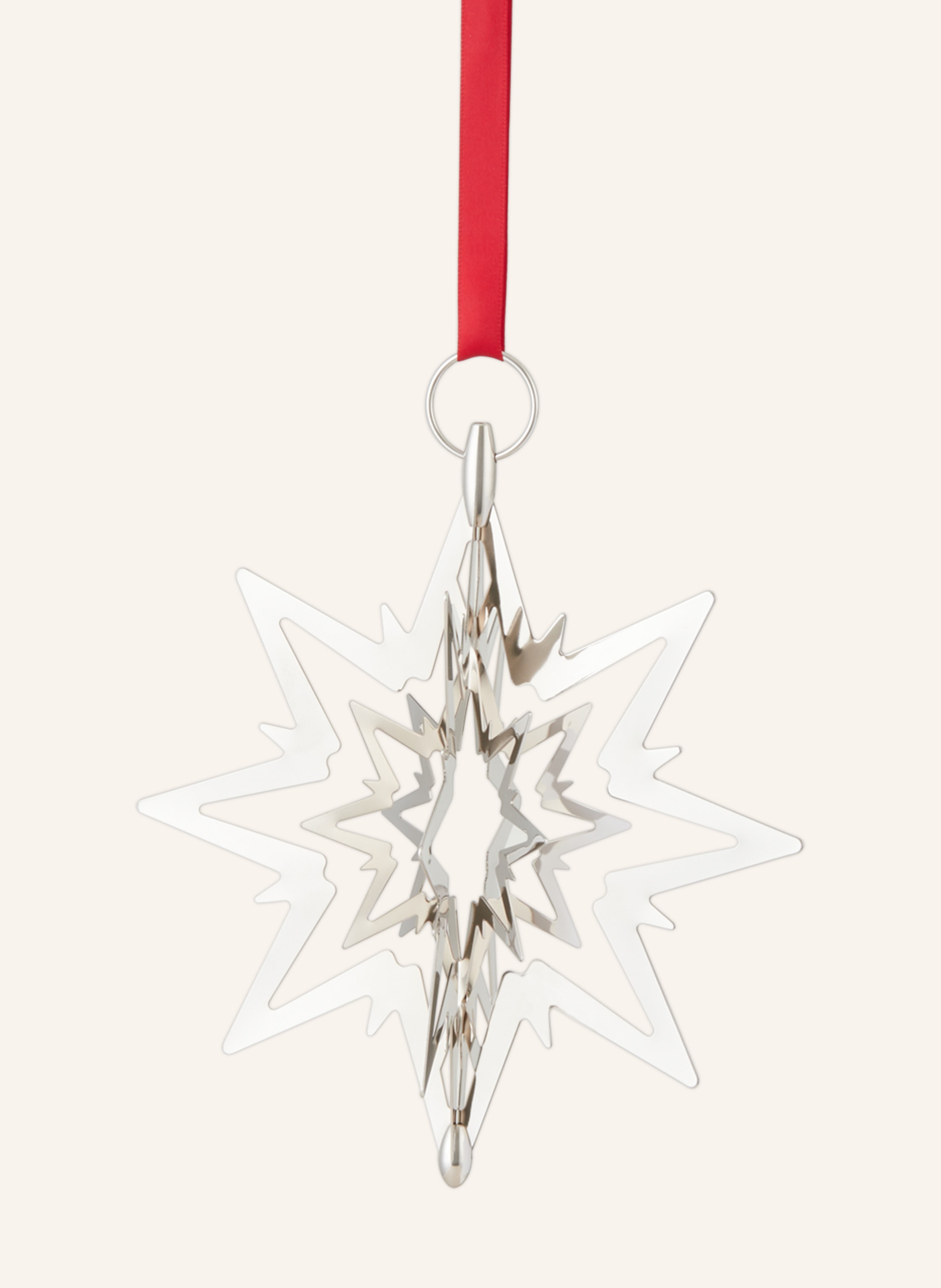 JENSEN Christmas tree top in silver