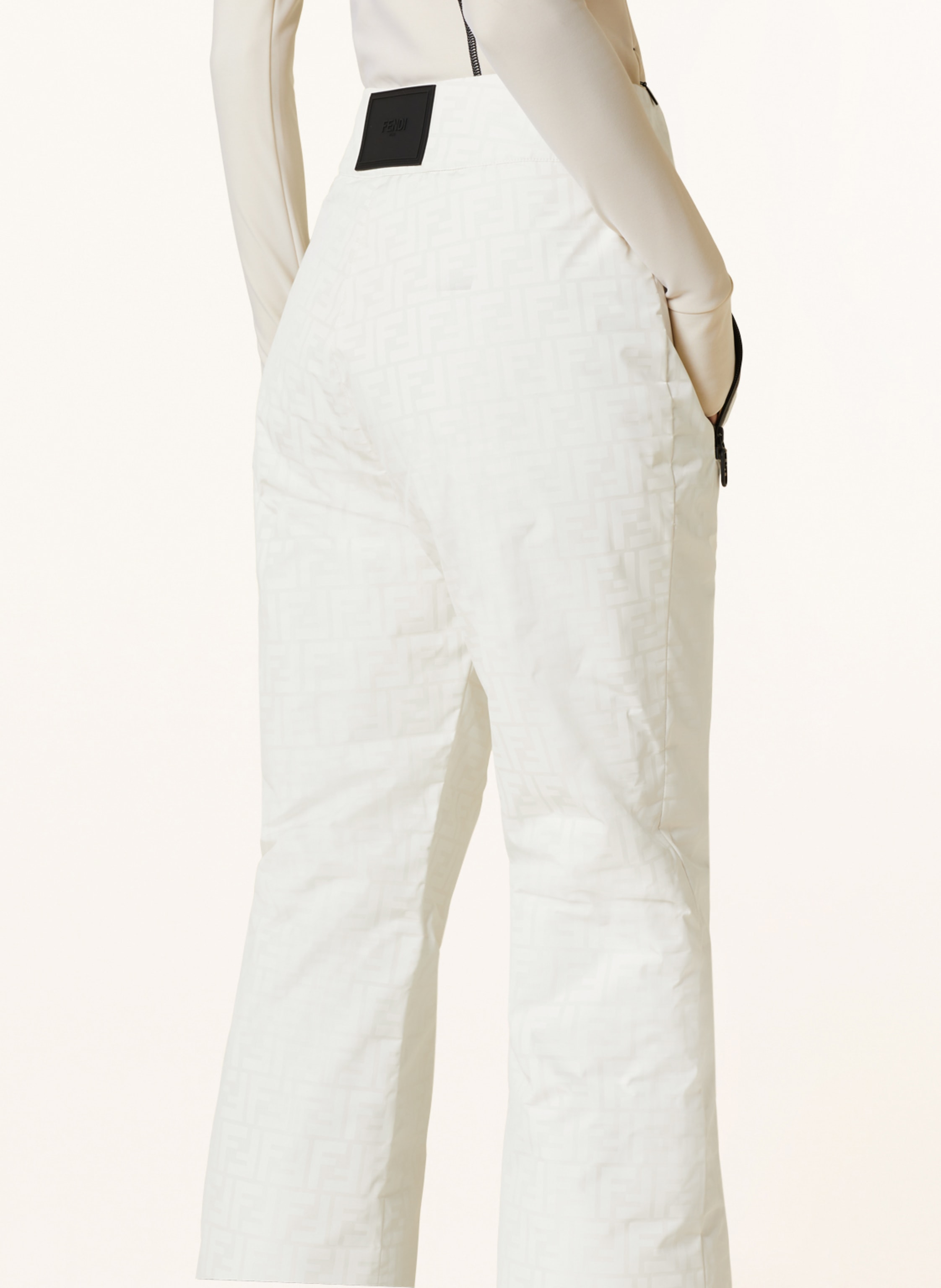 Fendi Skihose weiss – Bild 2