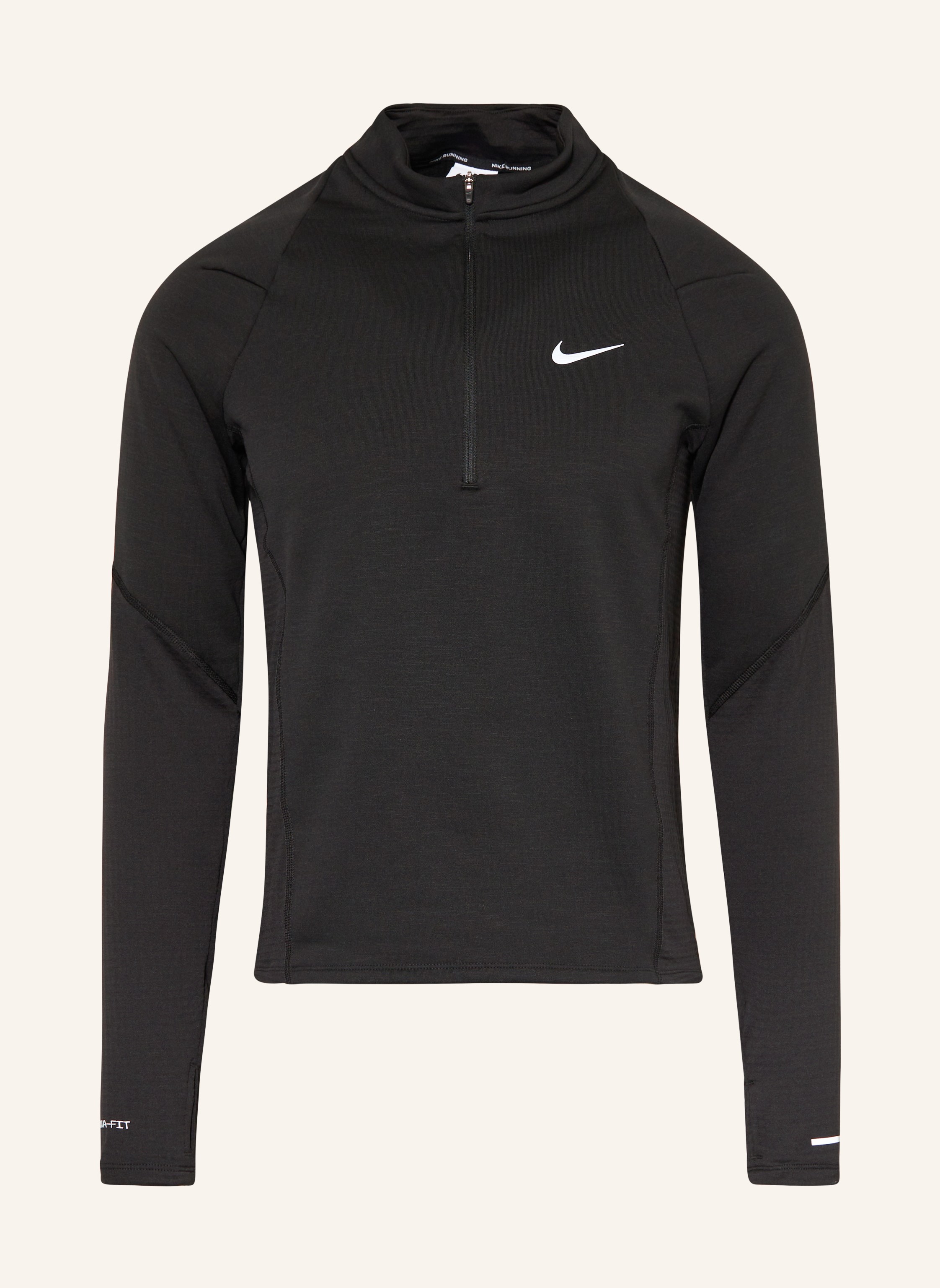 Nike white store running shirt