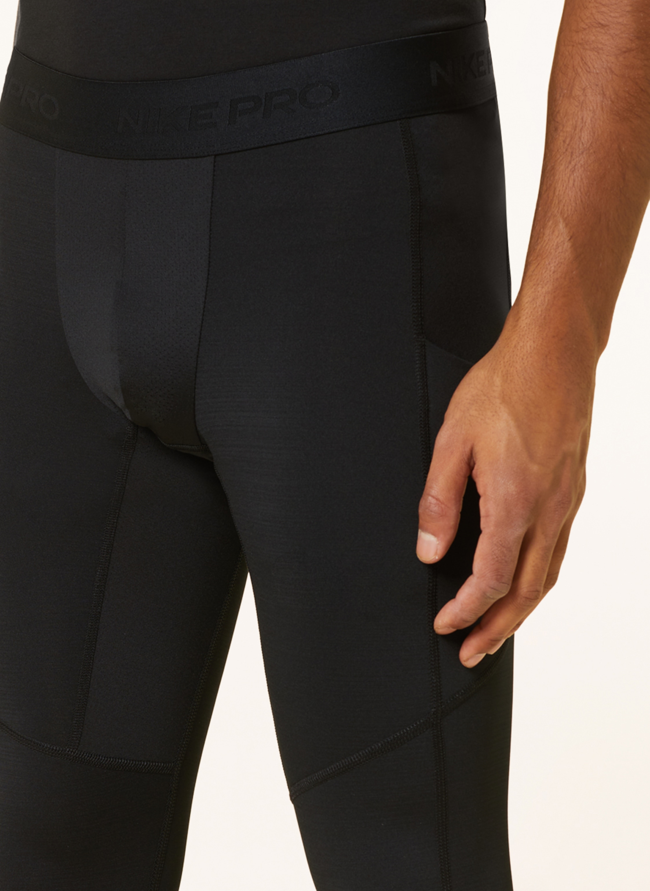 Thumbnail - Nike Tights Pro Warm schwarz