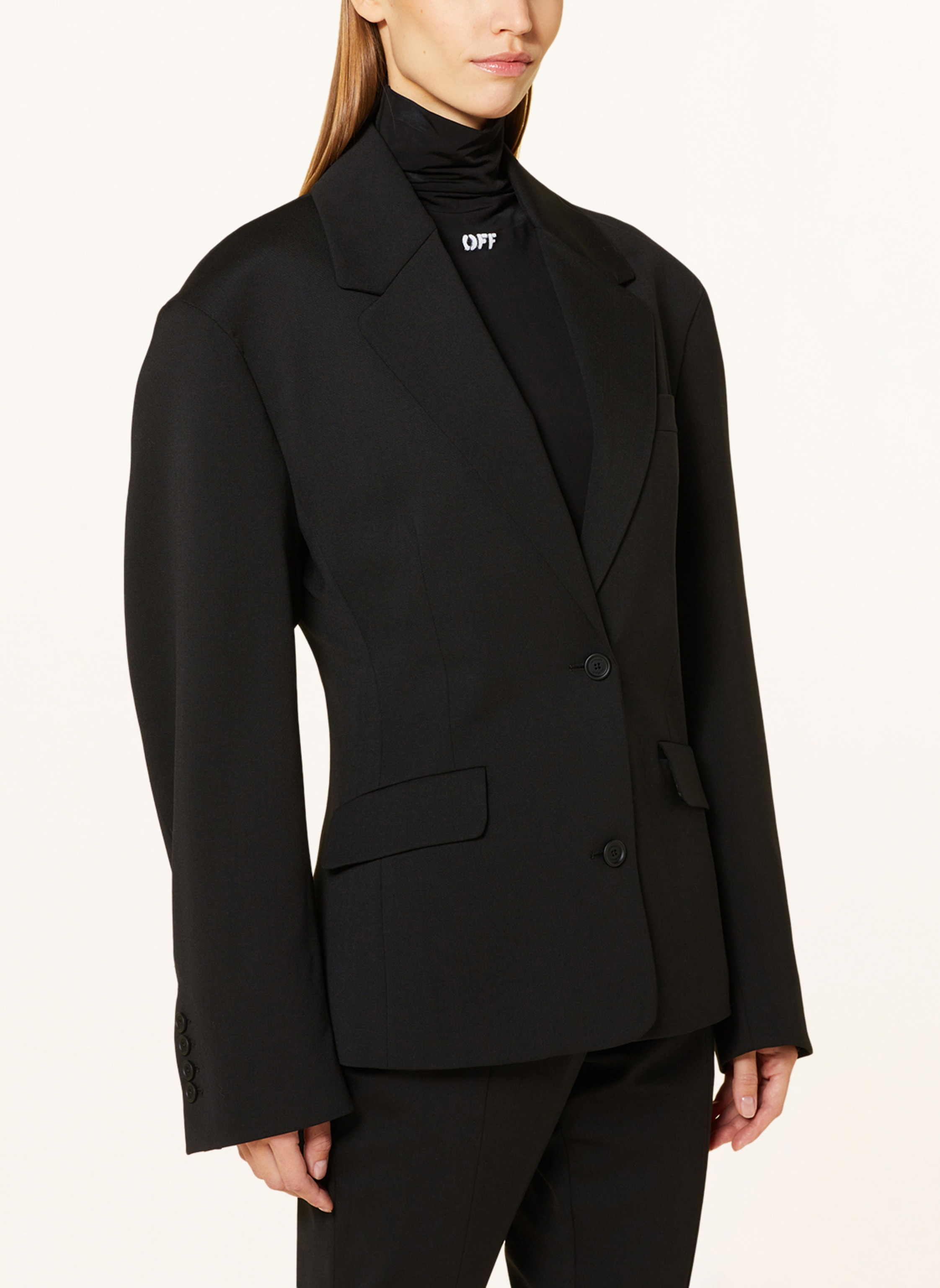 Thumbnail - Off-White Blazer schwarz