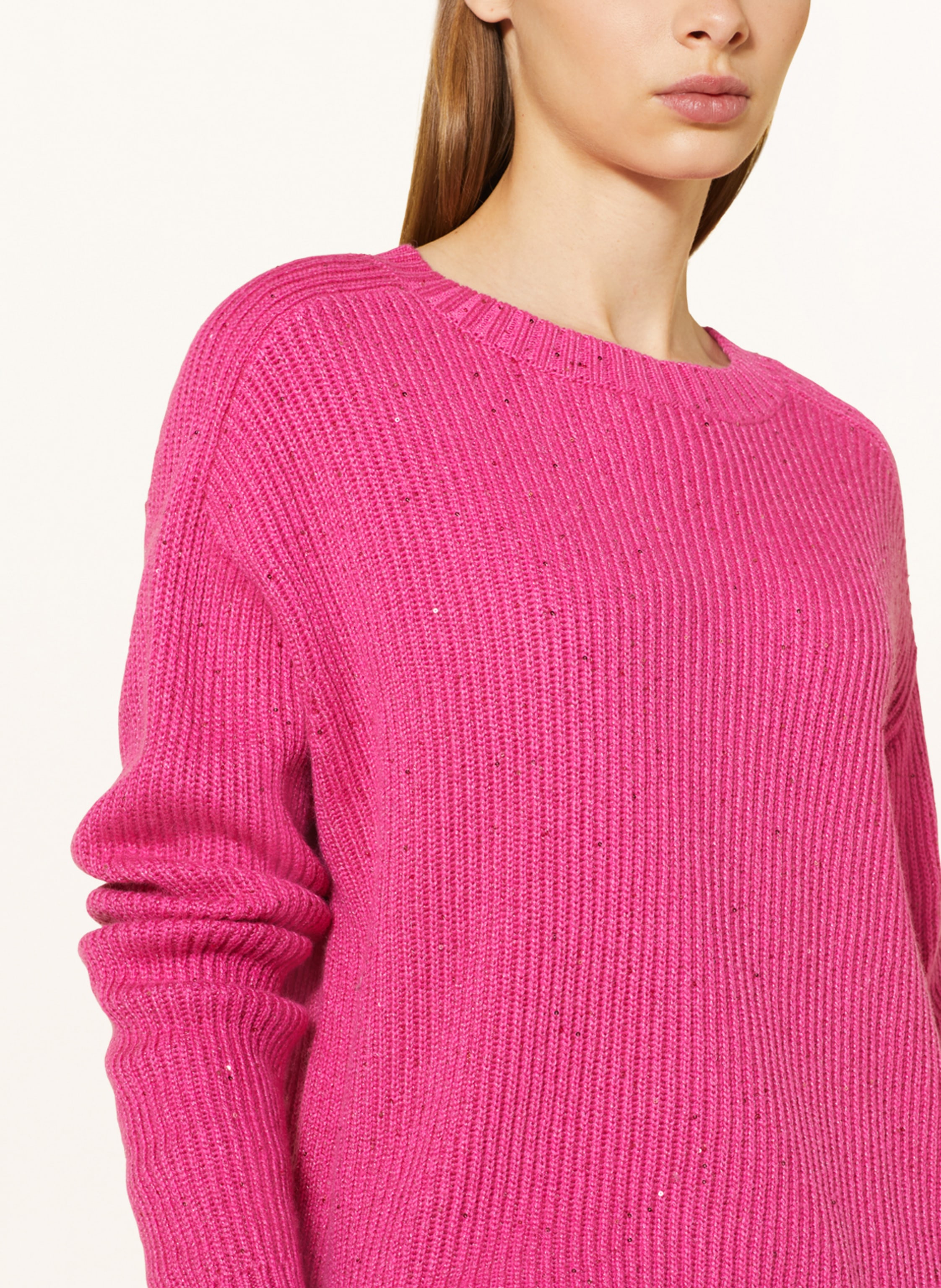 Thumbnail - Darling Harbour Pullover Mit Pailletten pink