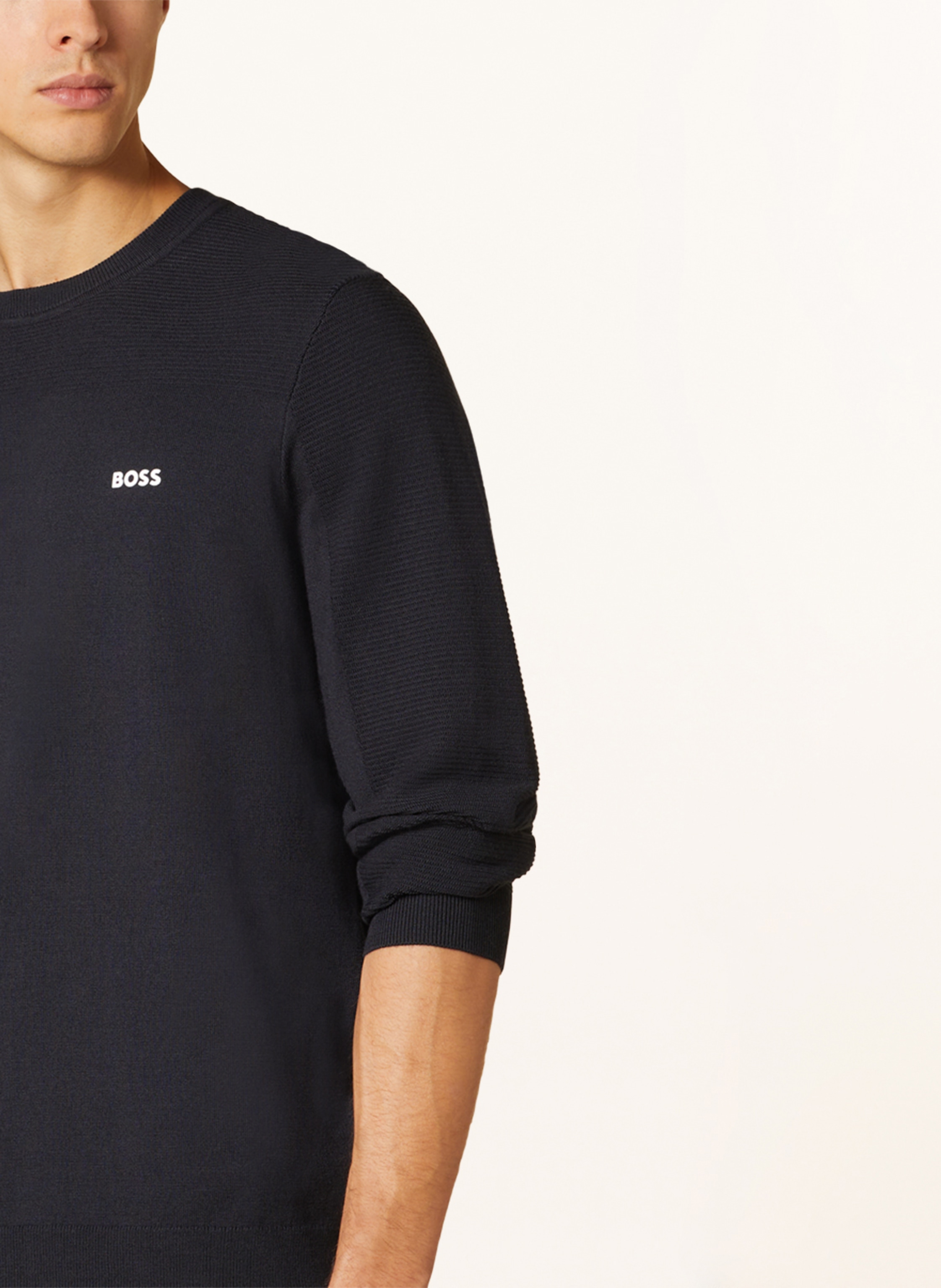 Thumbnail - Boss Pullover Momentum blau