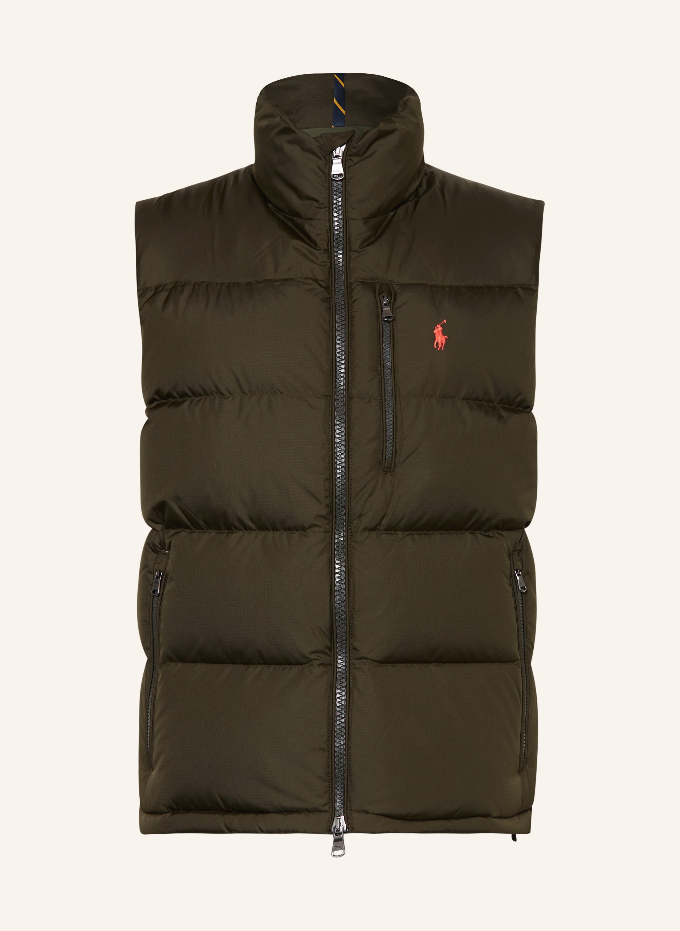 Polo Ralph Lauren Epson Olive Quilted Vest