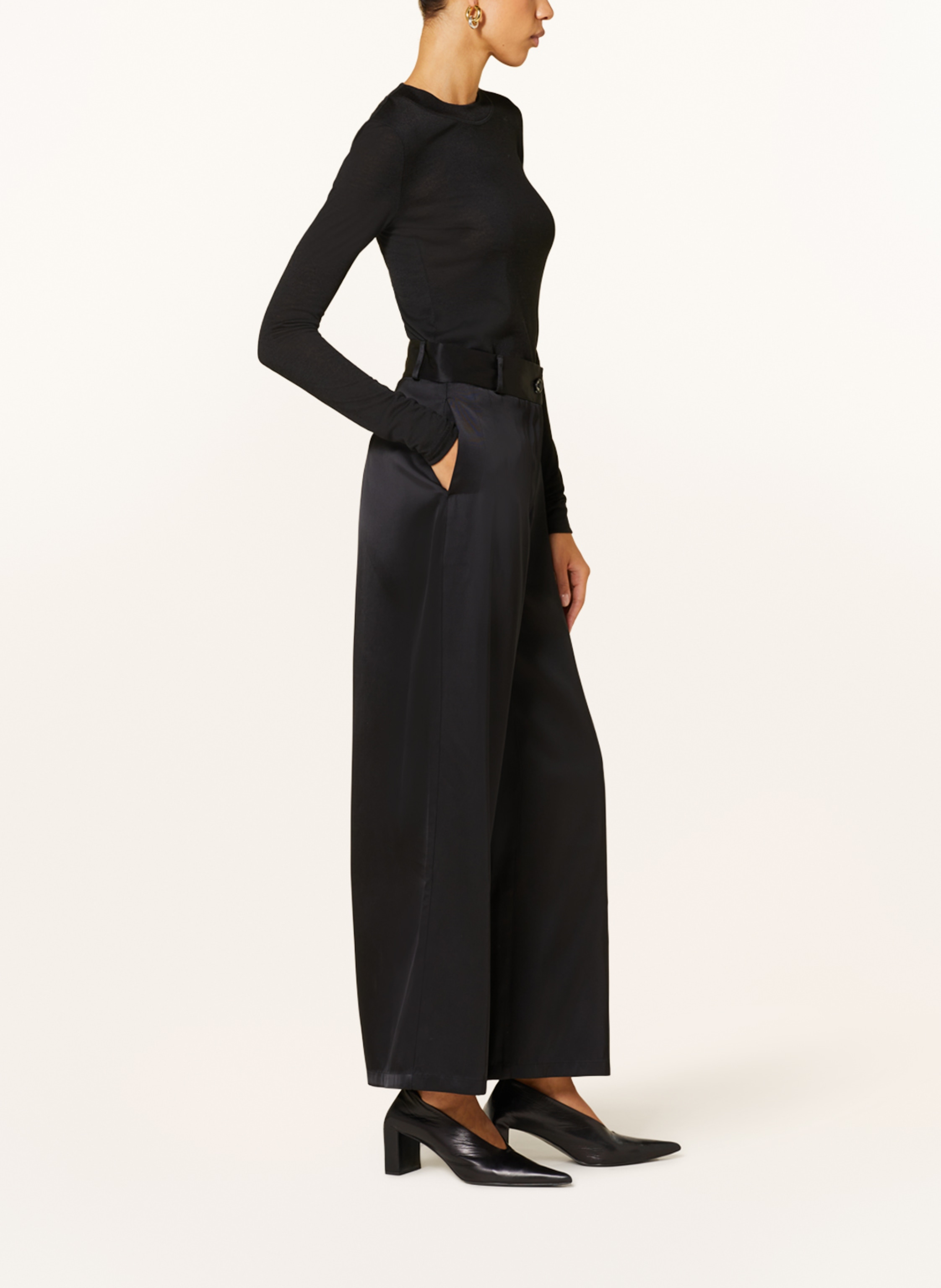 Thumbnail - Jil Sander Hose schwarz