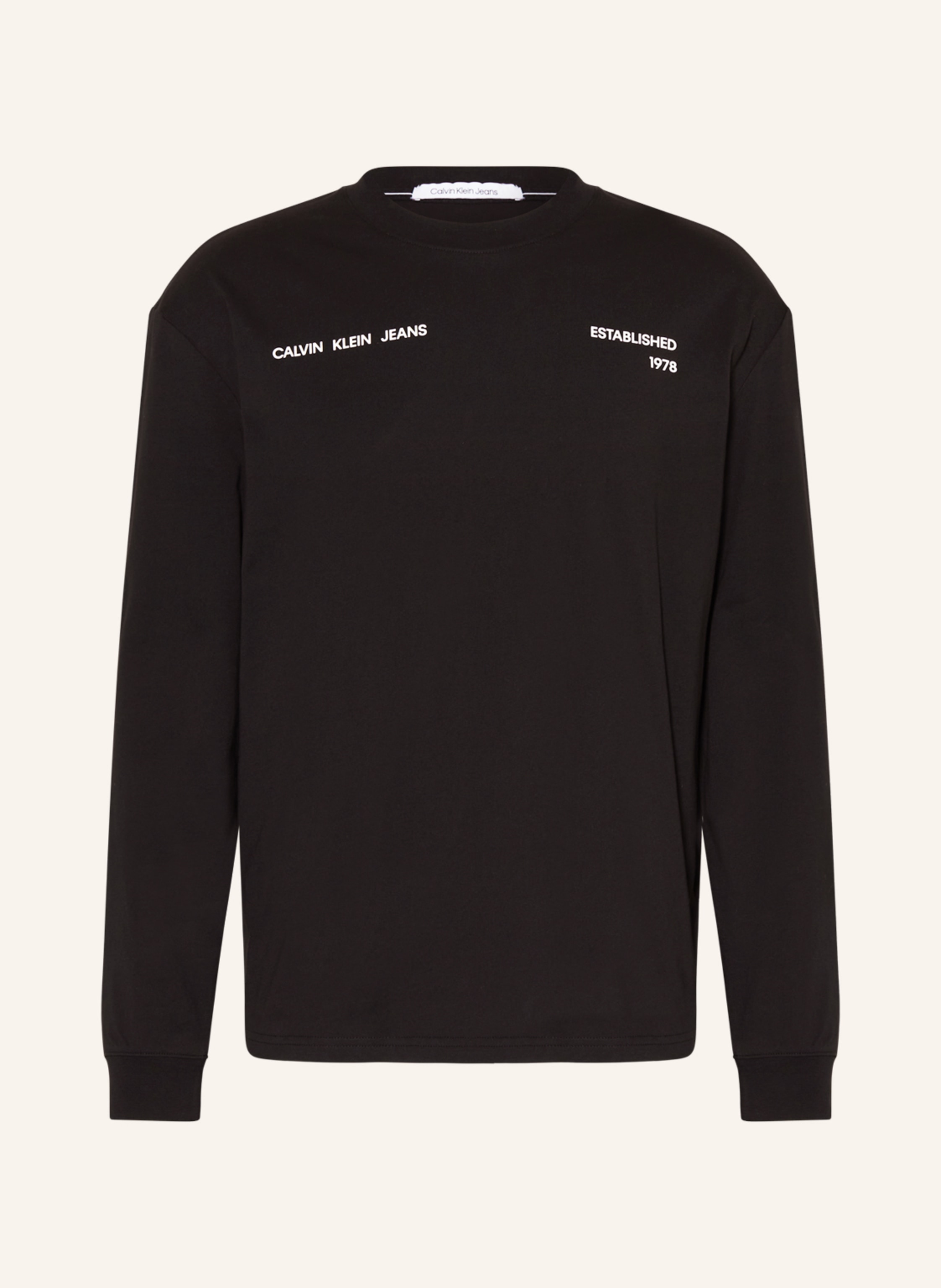 Calvin klein deals jeans long sleeve