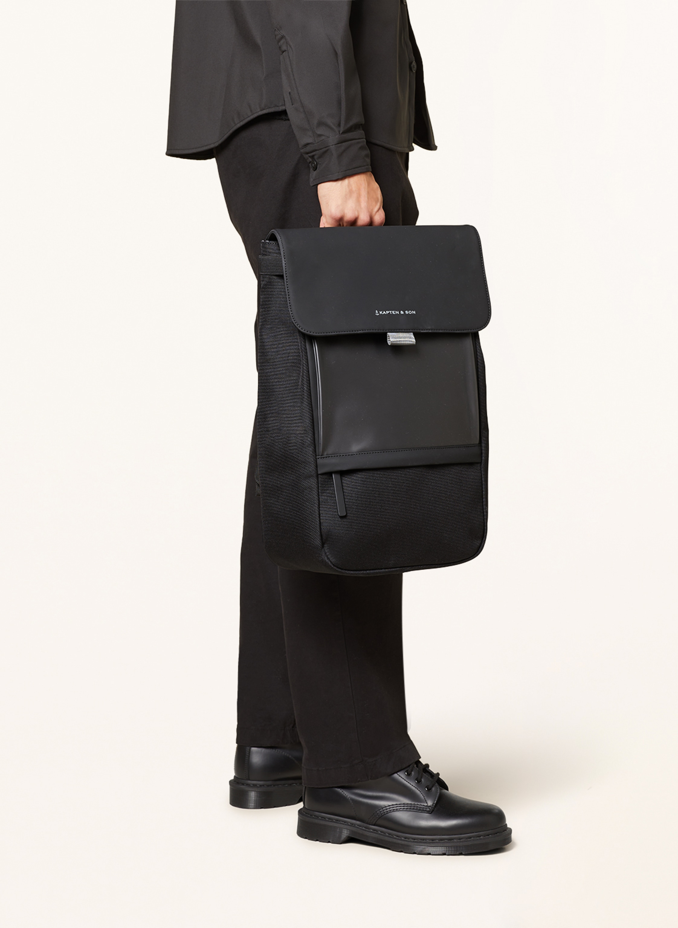 Thumbnail - Kapten & Son Rucksack Goteborg 16 L Mit Laptop-Fach schwarz