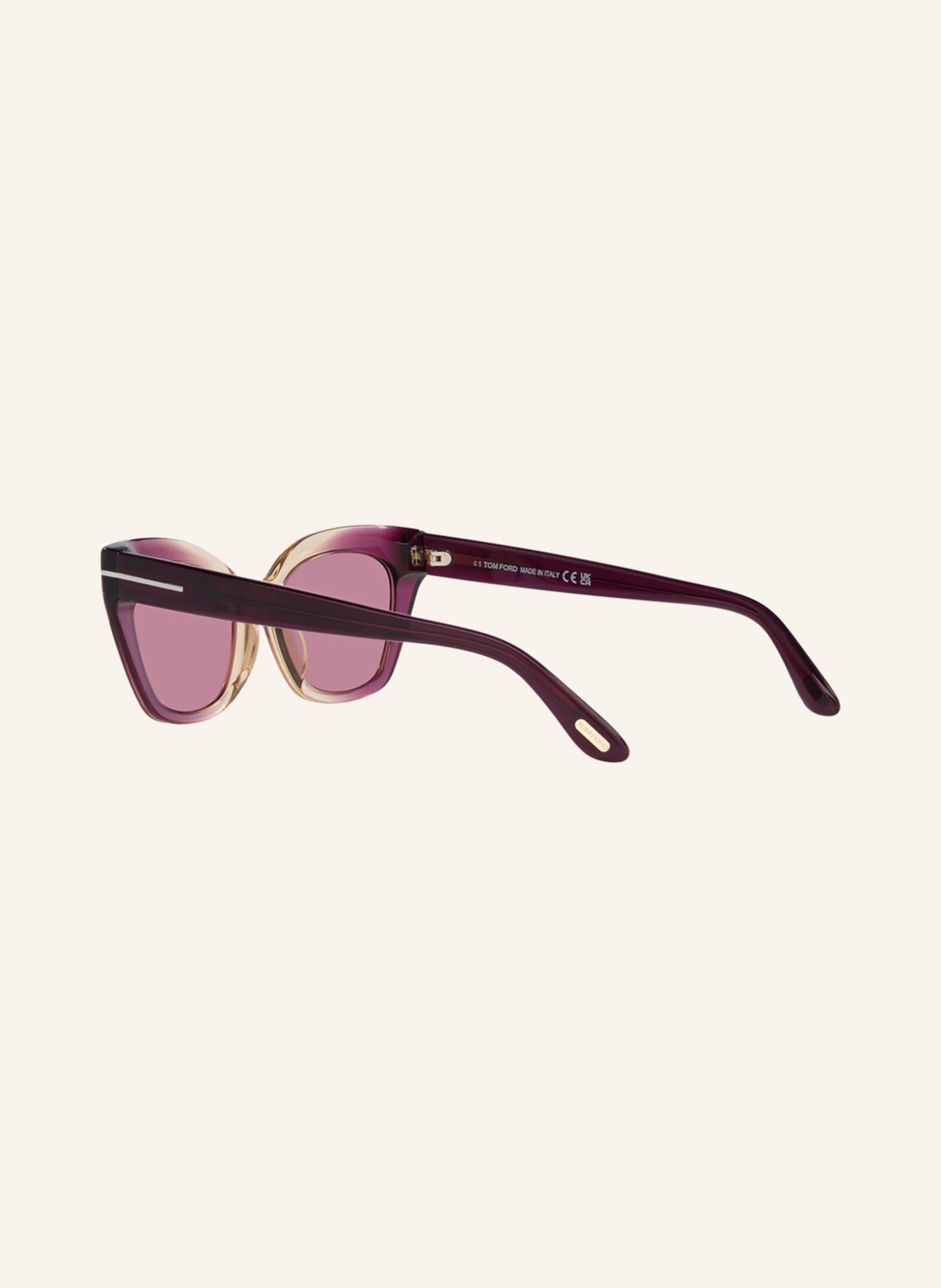 Thumbnail - Tom Ford Sonnenbrille tr001638 Juliette lila