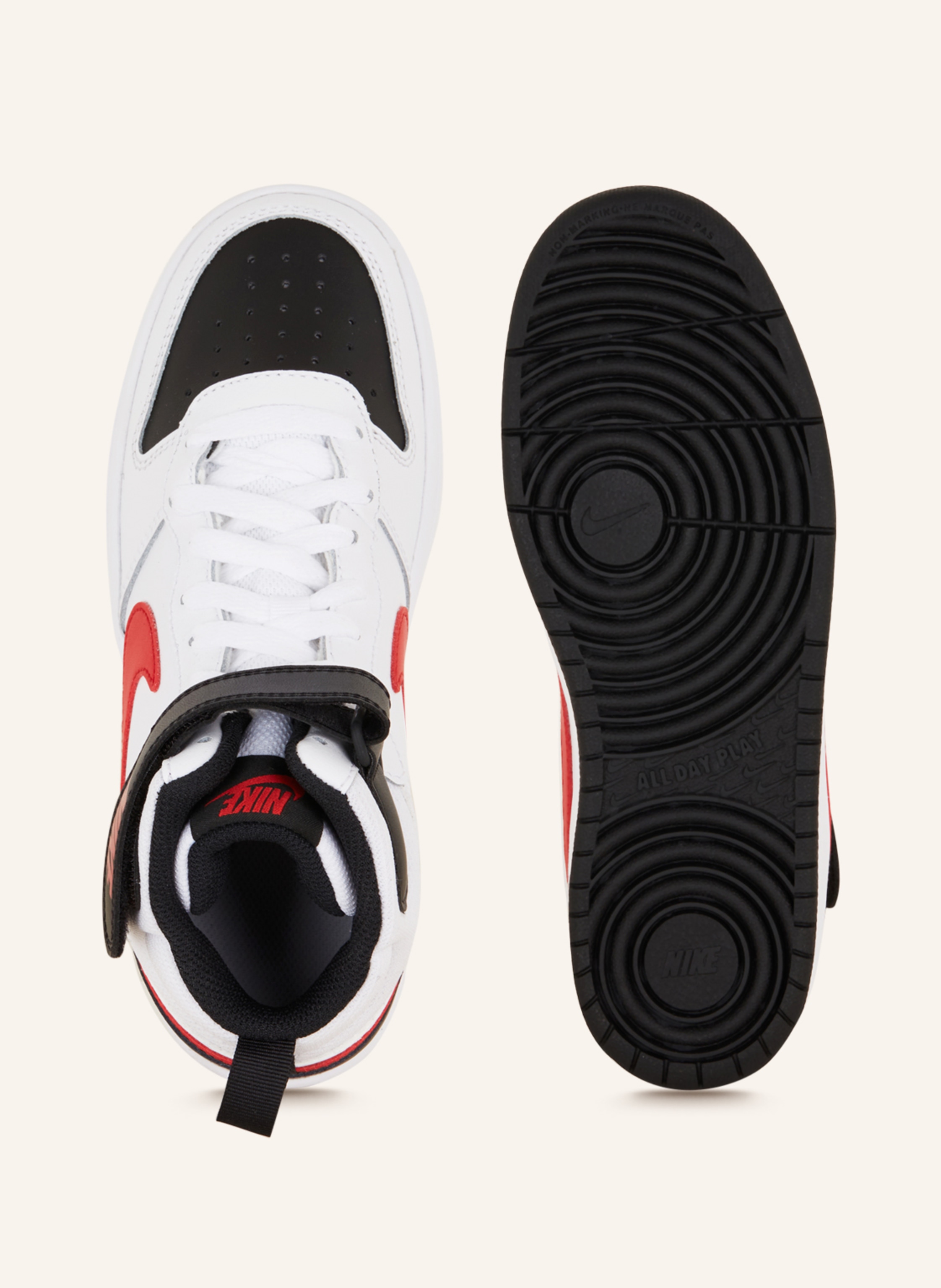 Thumbnail - Nike Hightop-Sneaker Court Borough Mid 2 weiss