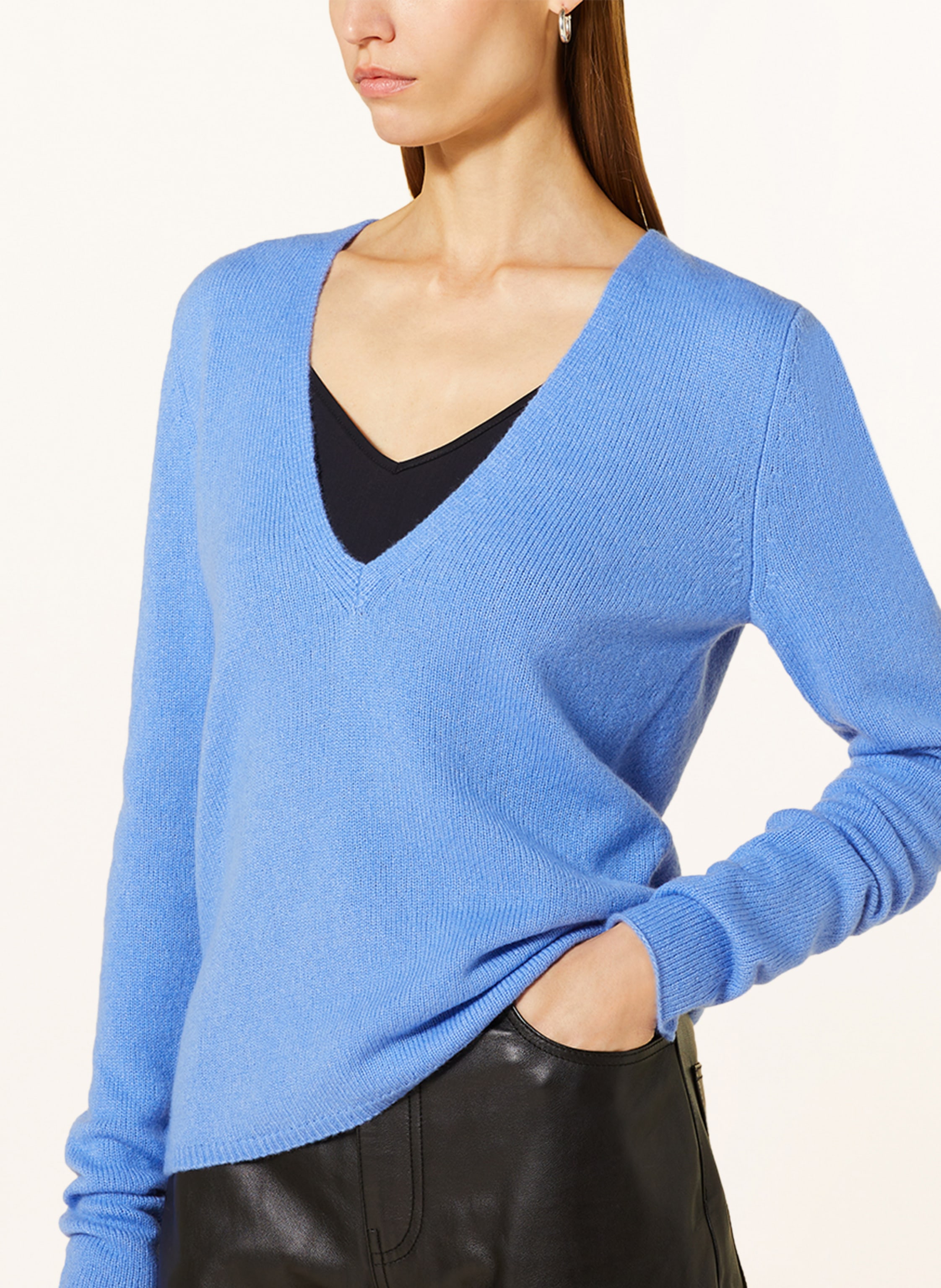 Thumbnail - Iris Von Arnim Cashmere-Pullover Suzette blau