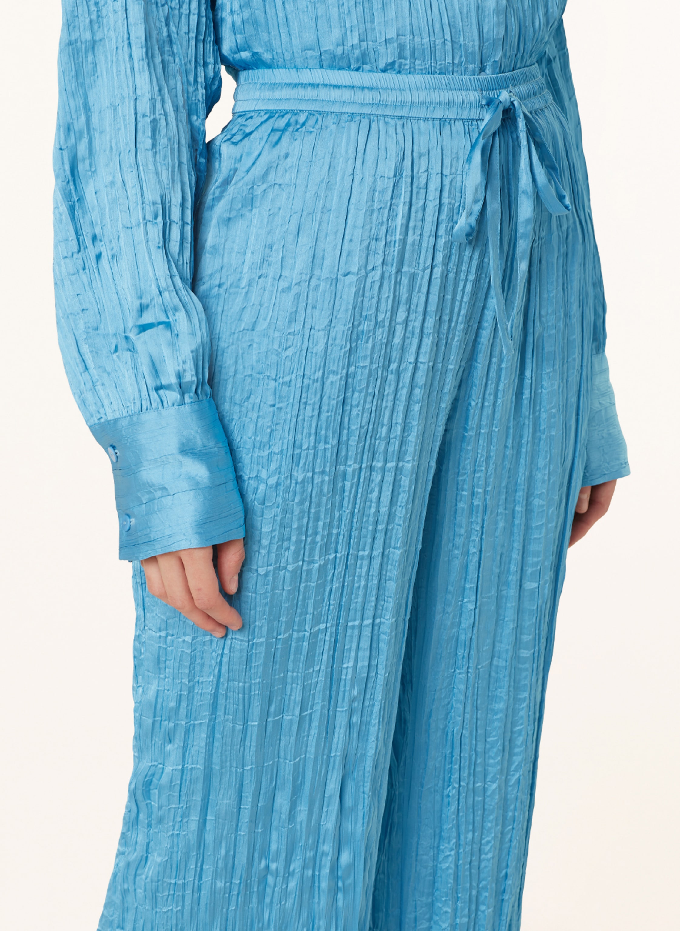 Mrs & Hugs Marlenehose blau – Bild 2