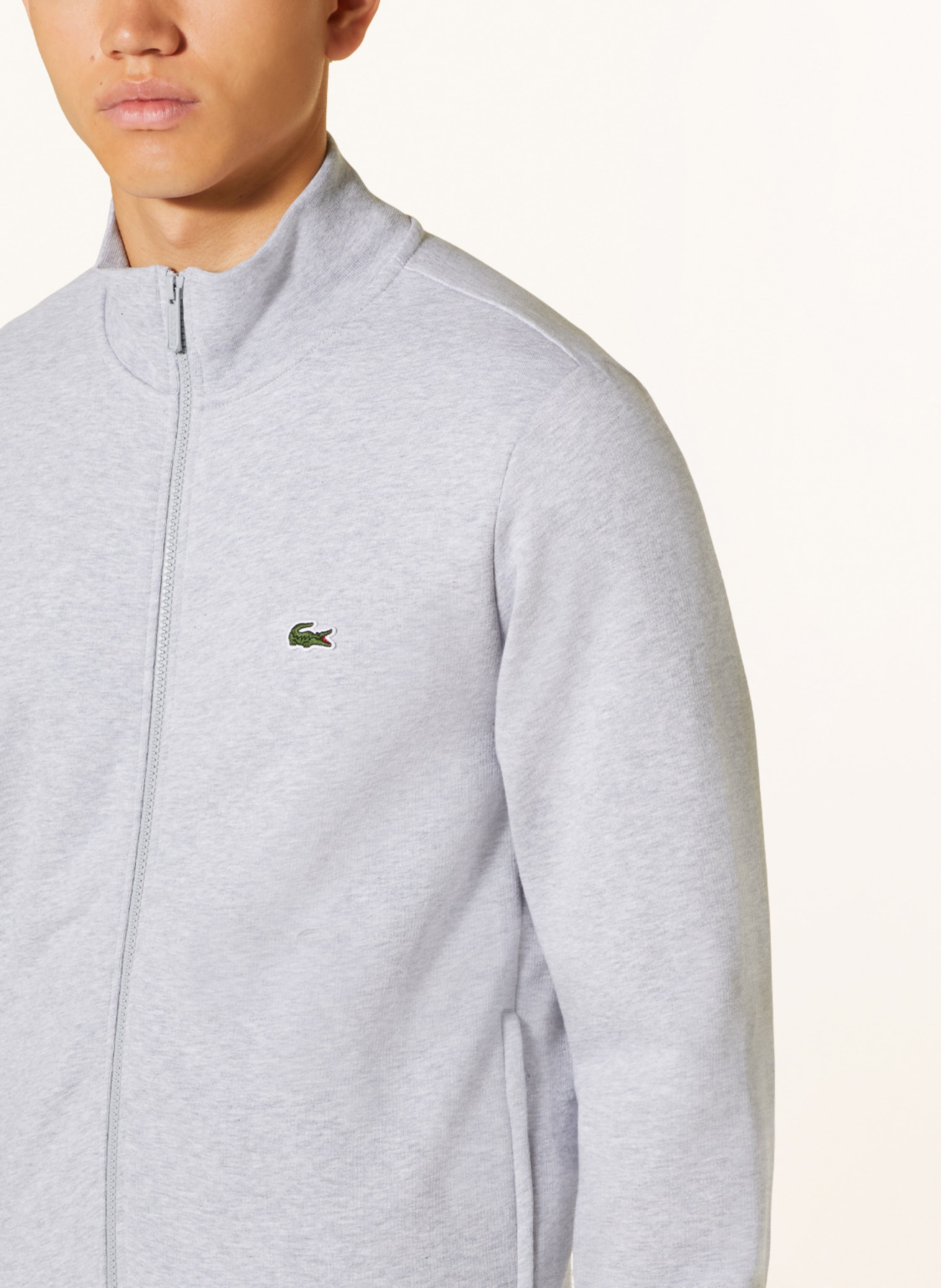 Thumbnail - Lacoste Sweatjacke grau