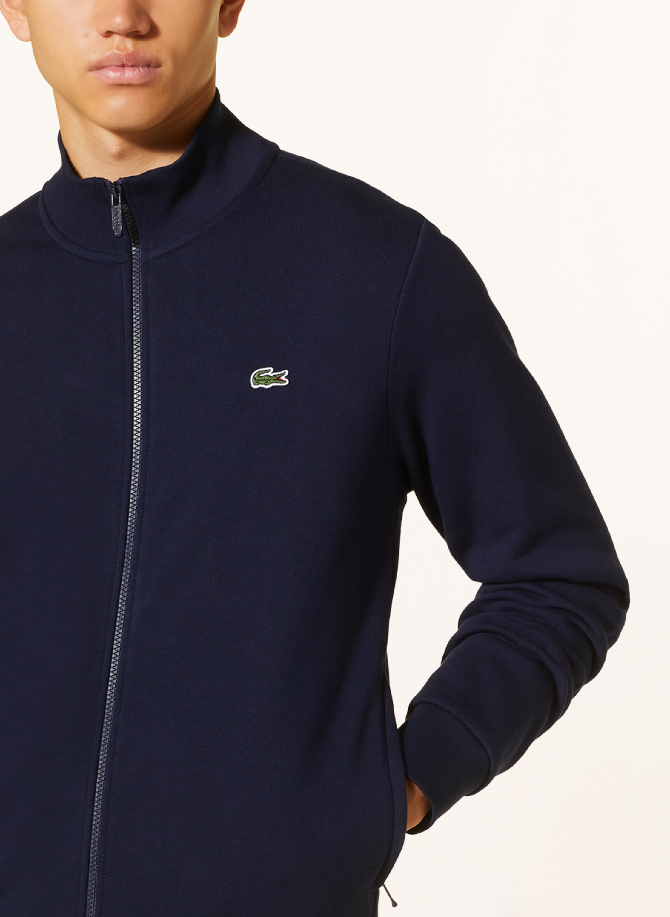 Thumbnail - Lacoste Sweatjacke blau