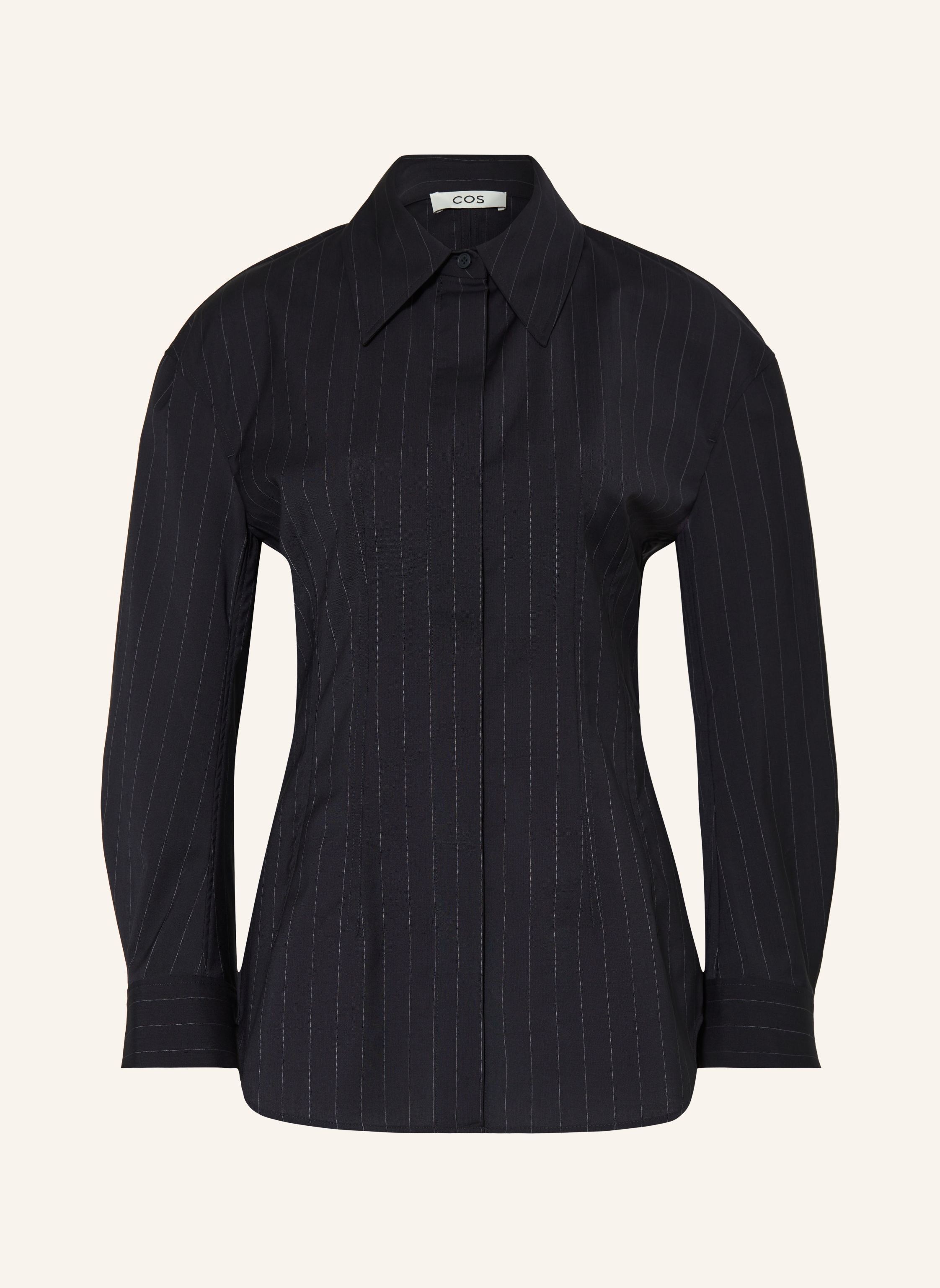 Cos bluse dunkelblau Clearance