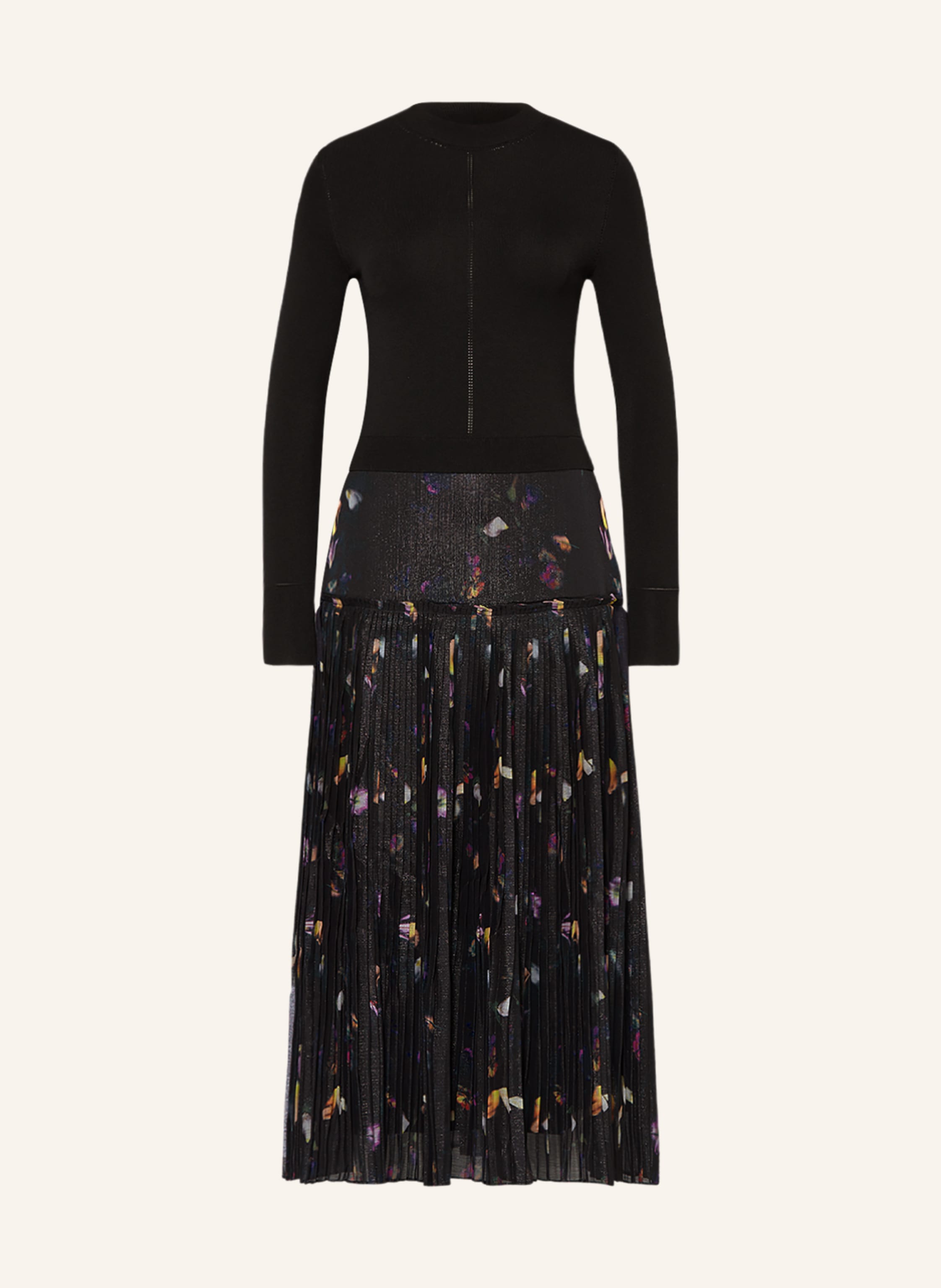 Ted baker miyya pleated bib dress online