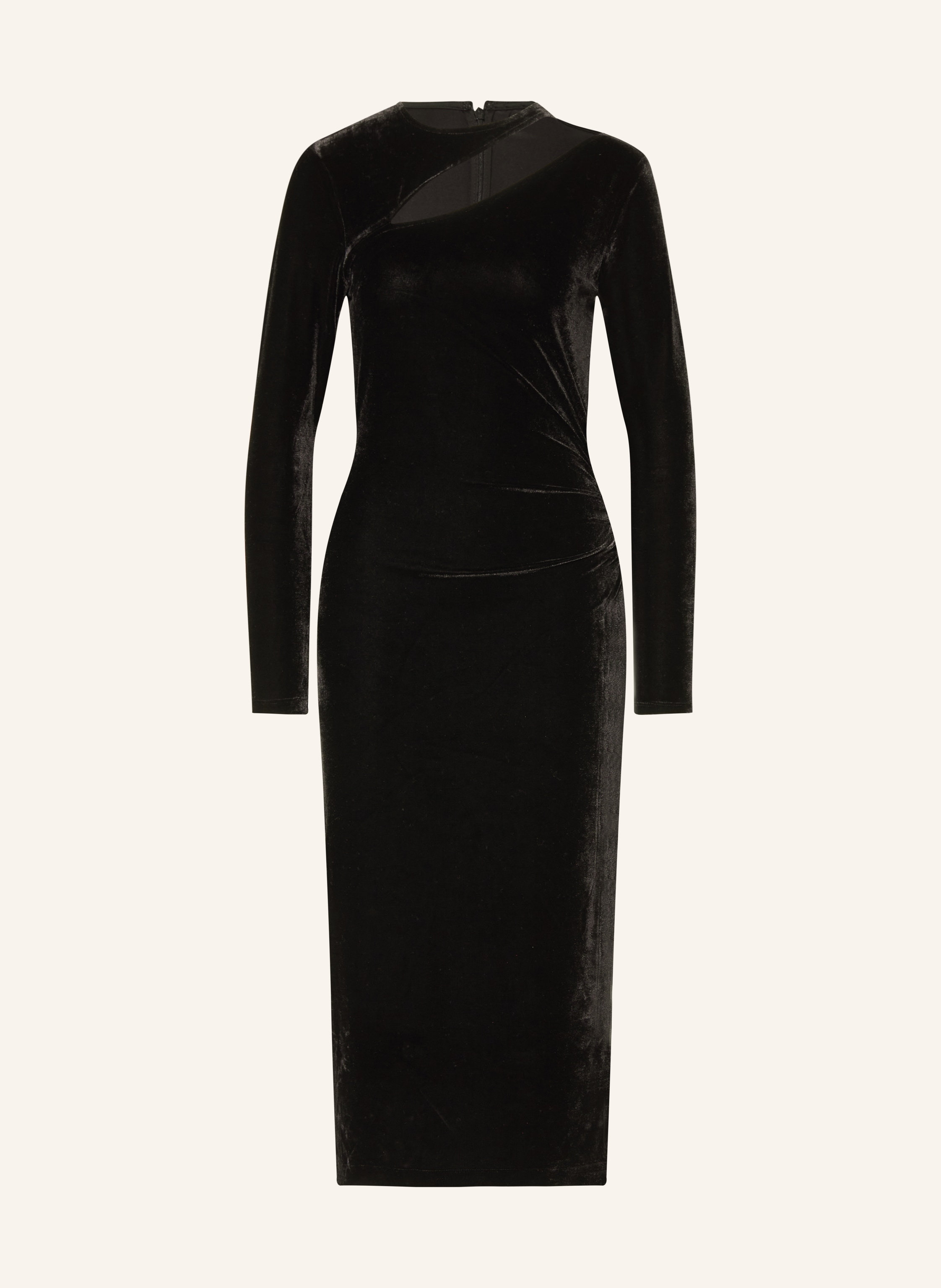 Reiss blue velvet dress on sale