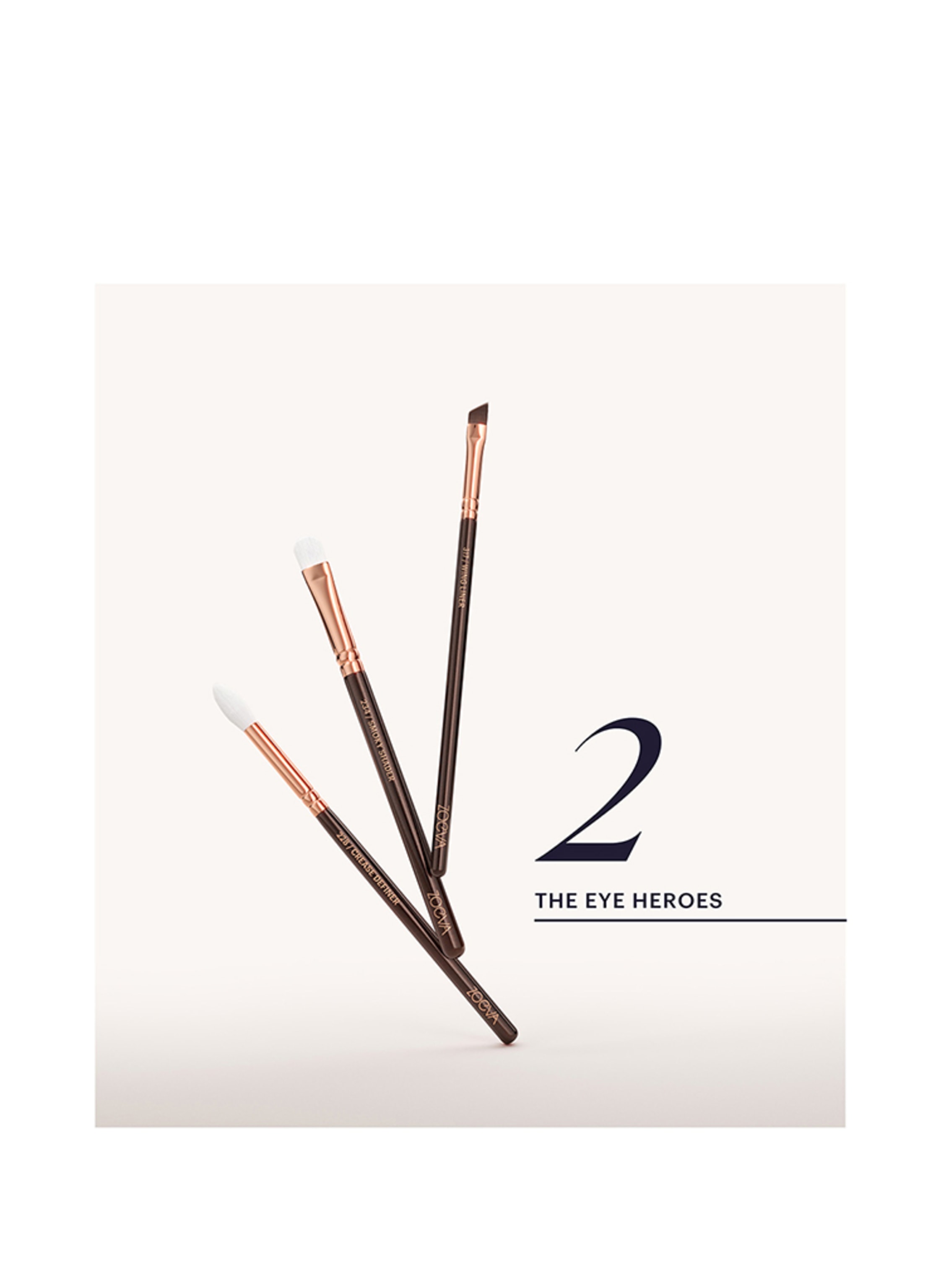 Thumbnail - Zoeva The Complete Brush Set - Rosé Golden Edition Pinsel Set