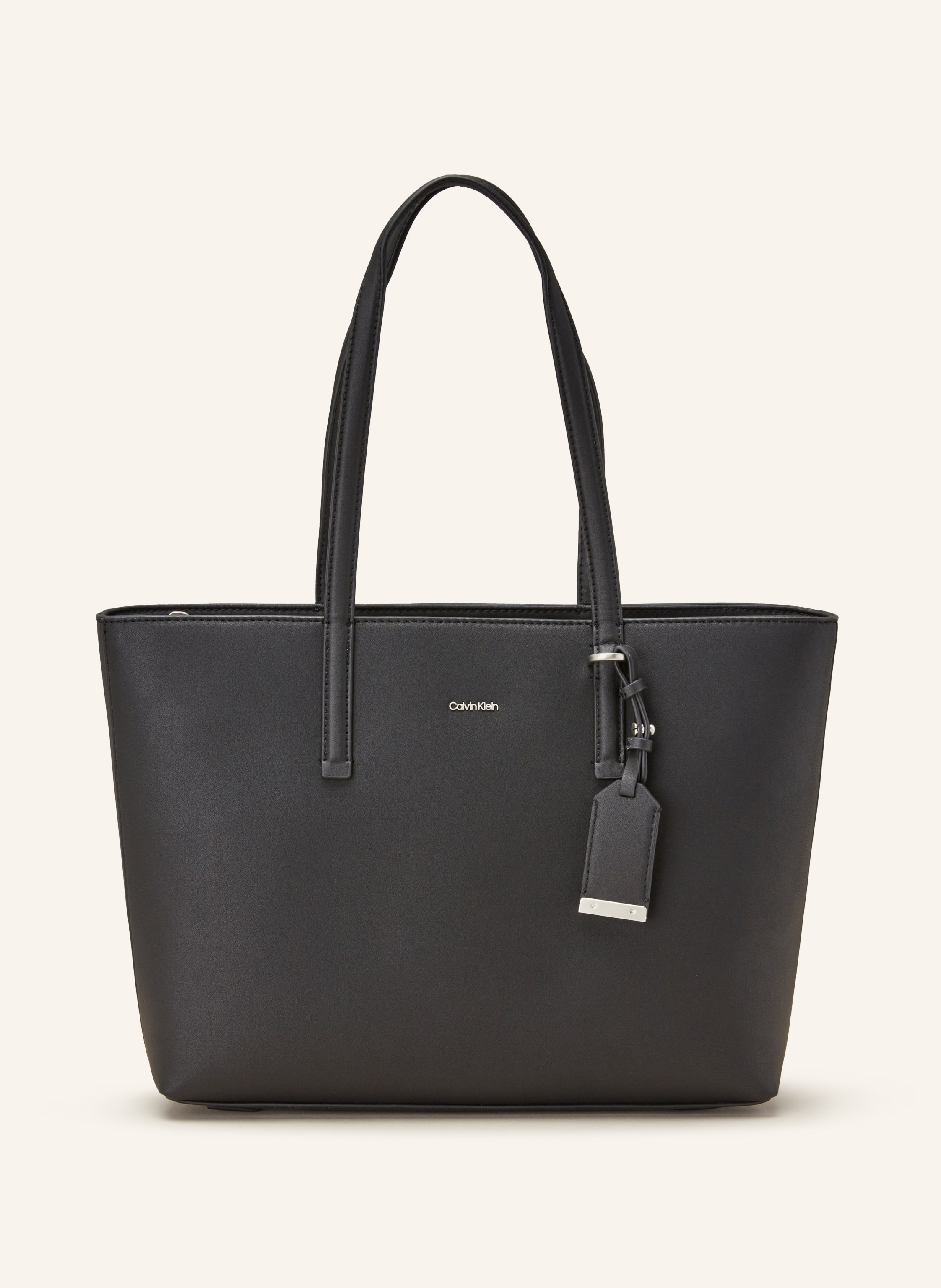 Calvin Klein Shopper in schwarz