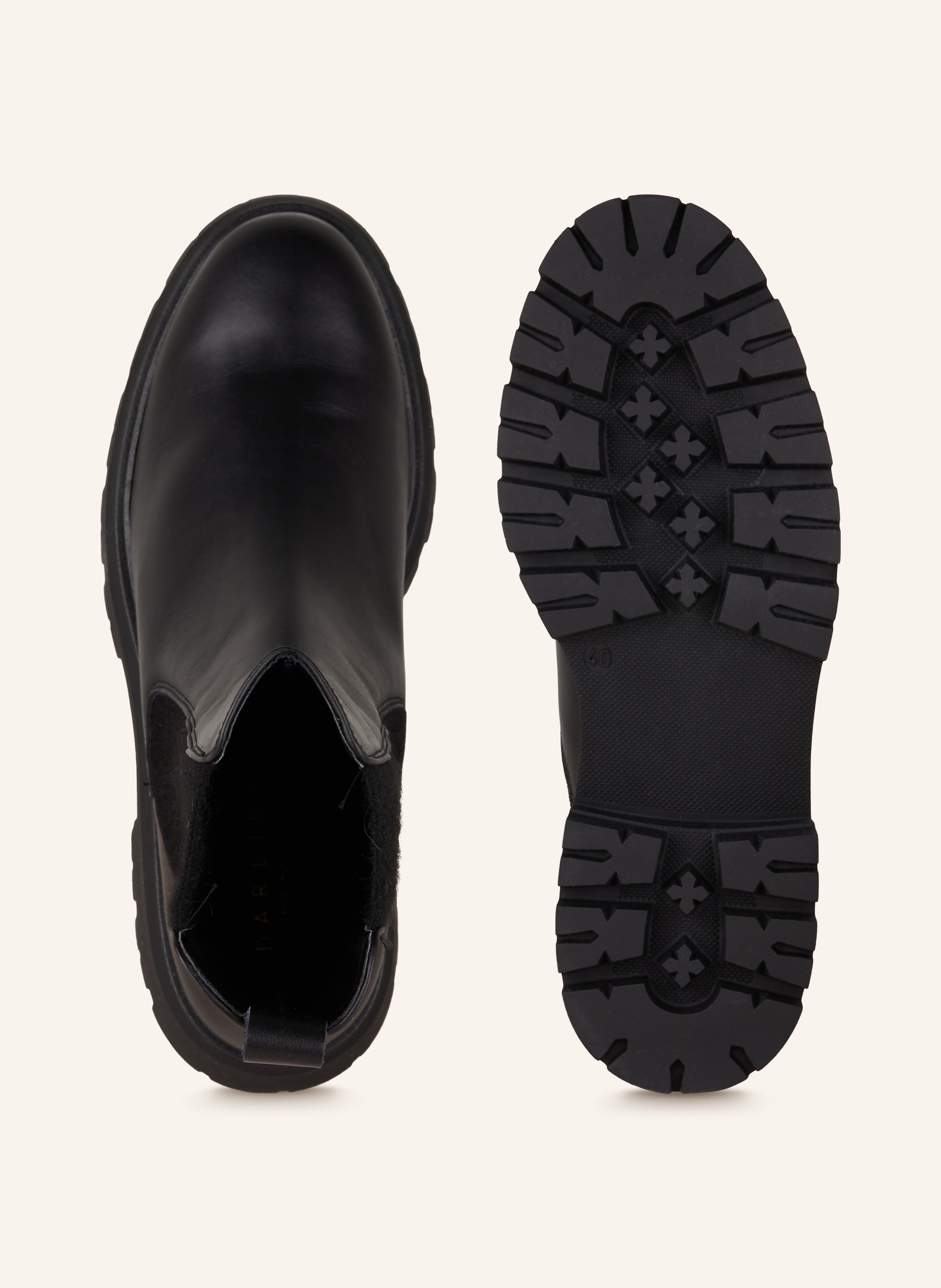 Thumbnail - Darling Harbour Chelsea-Boots schwarz