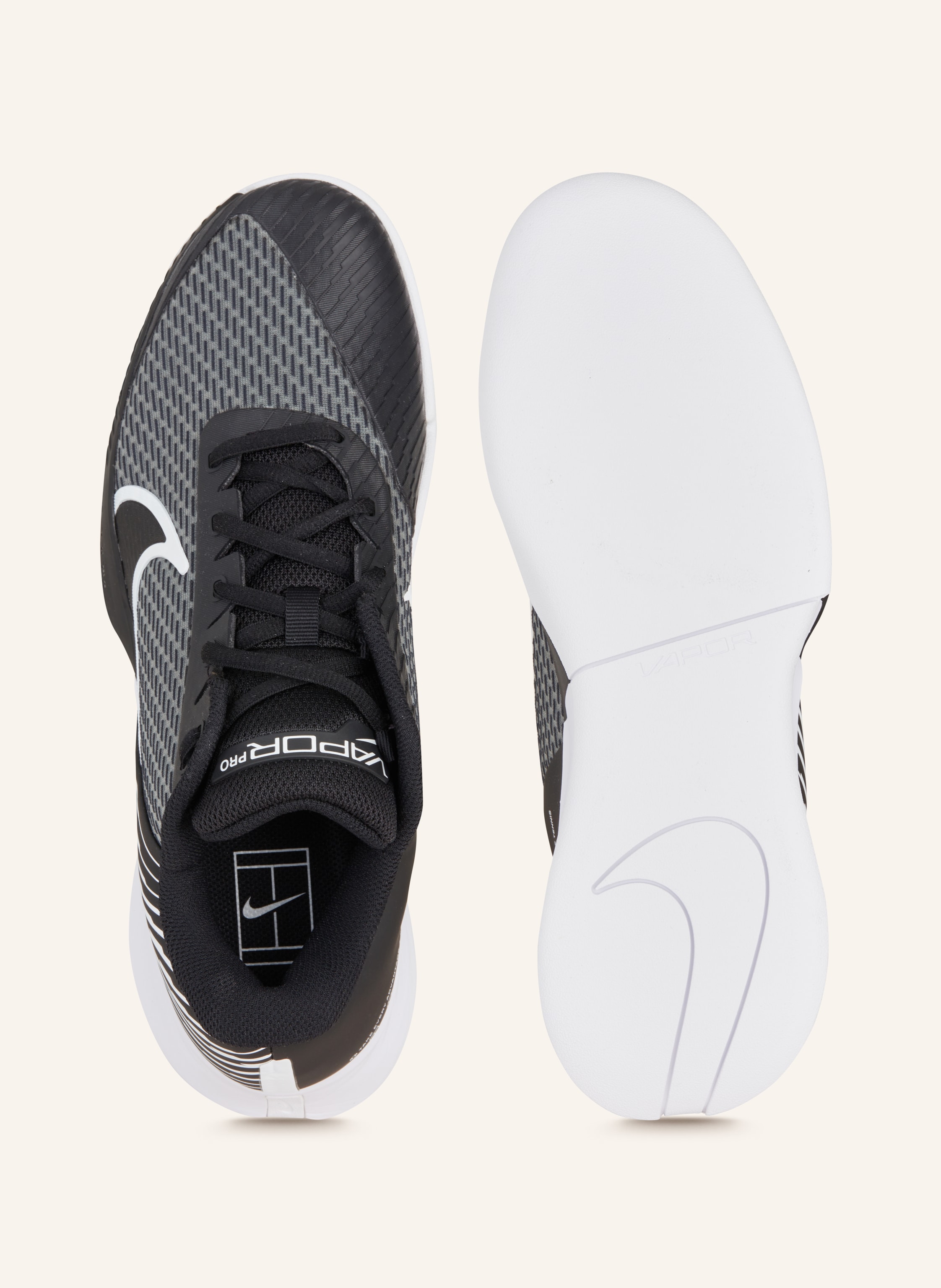 Thumbnail - Nike Tennisschuhe Zoom Vapor Pro 2 schwarz