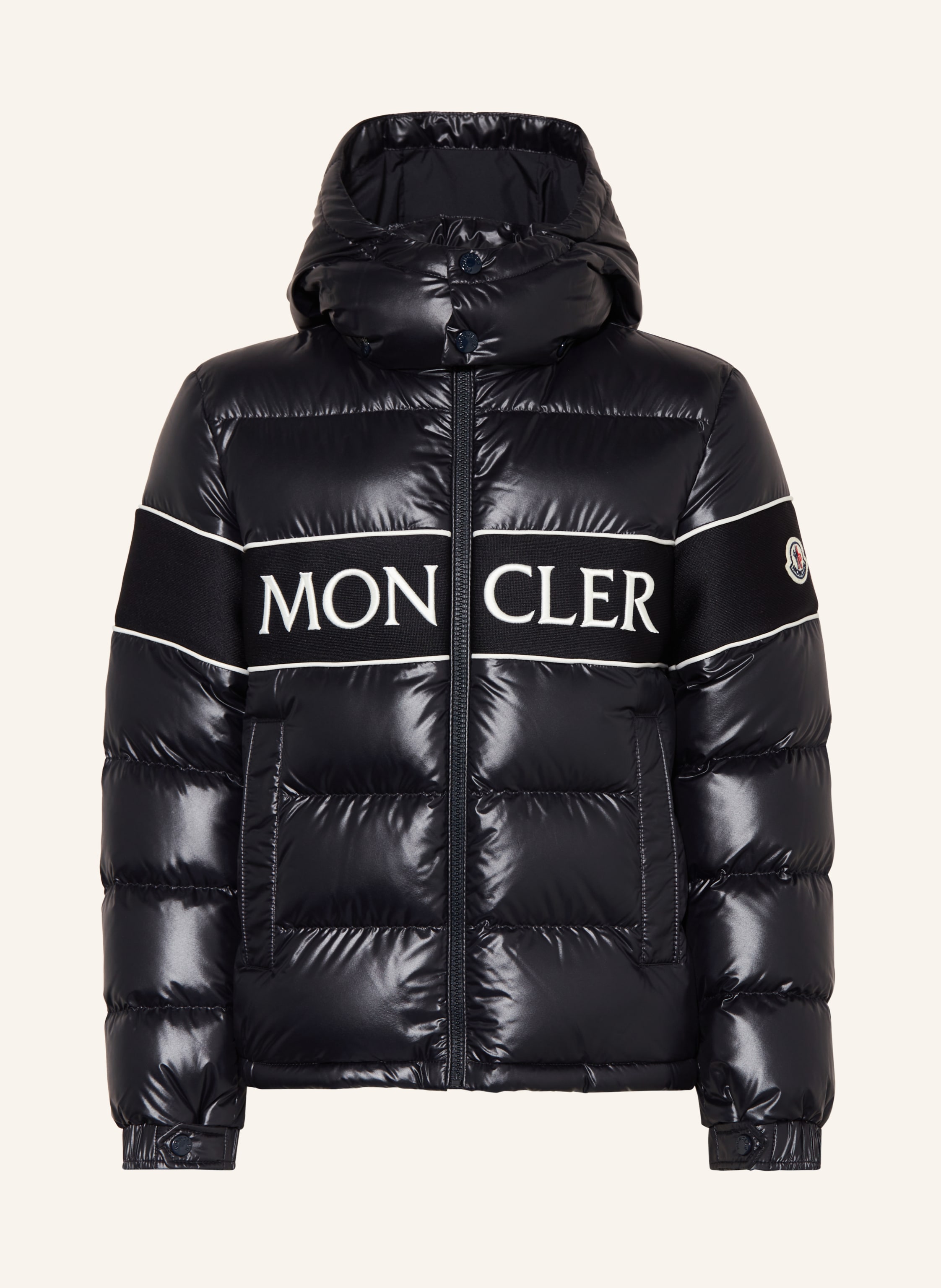 MONCLER enfant Kurtka puchowa TRUYERE z odpinanym kapturem kolor