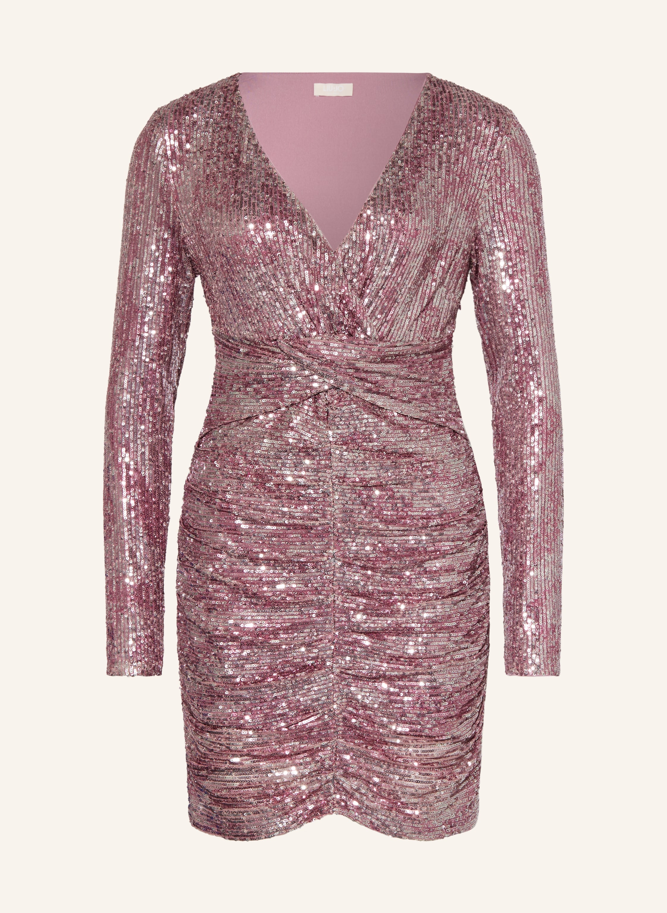 Dusky pink shop sequin dress