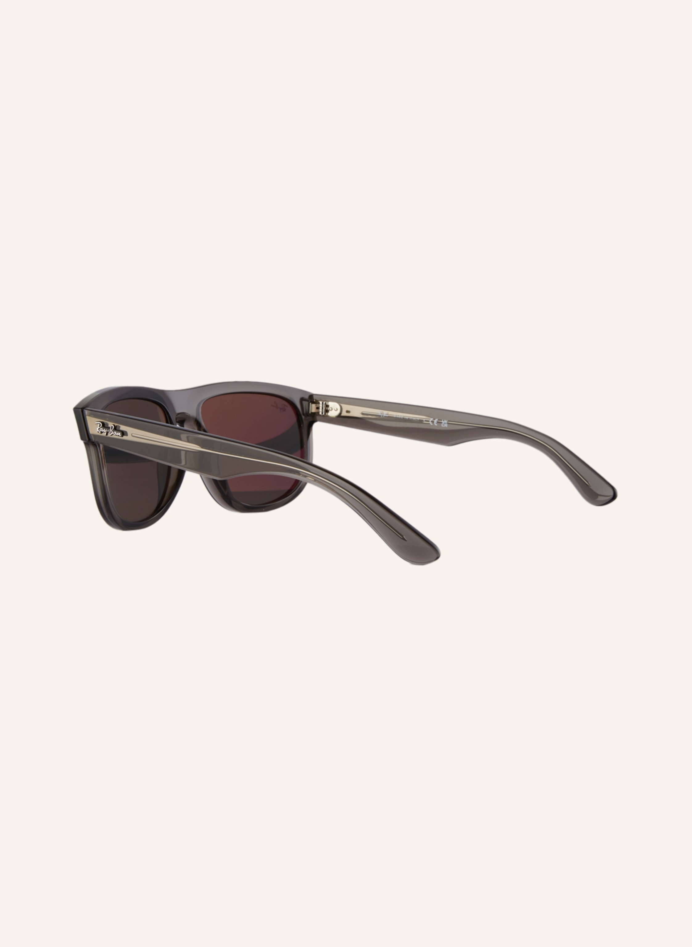 Thumbnail - Ray-Ban Sonnenbrille Boyfriend Reverse grau
