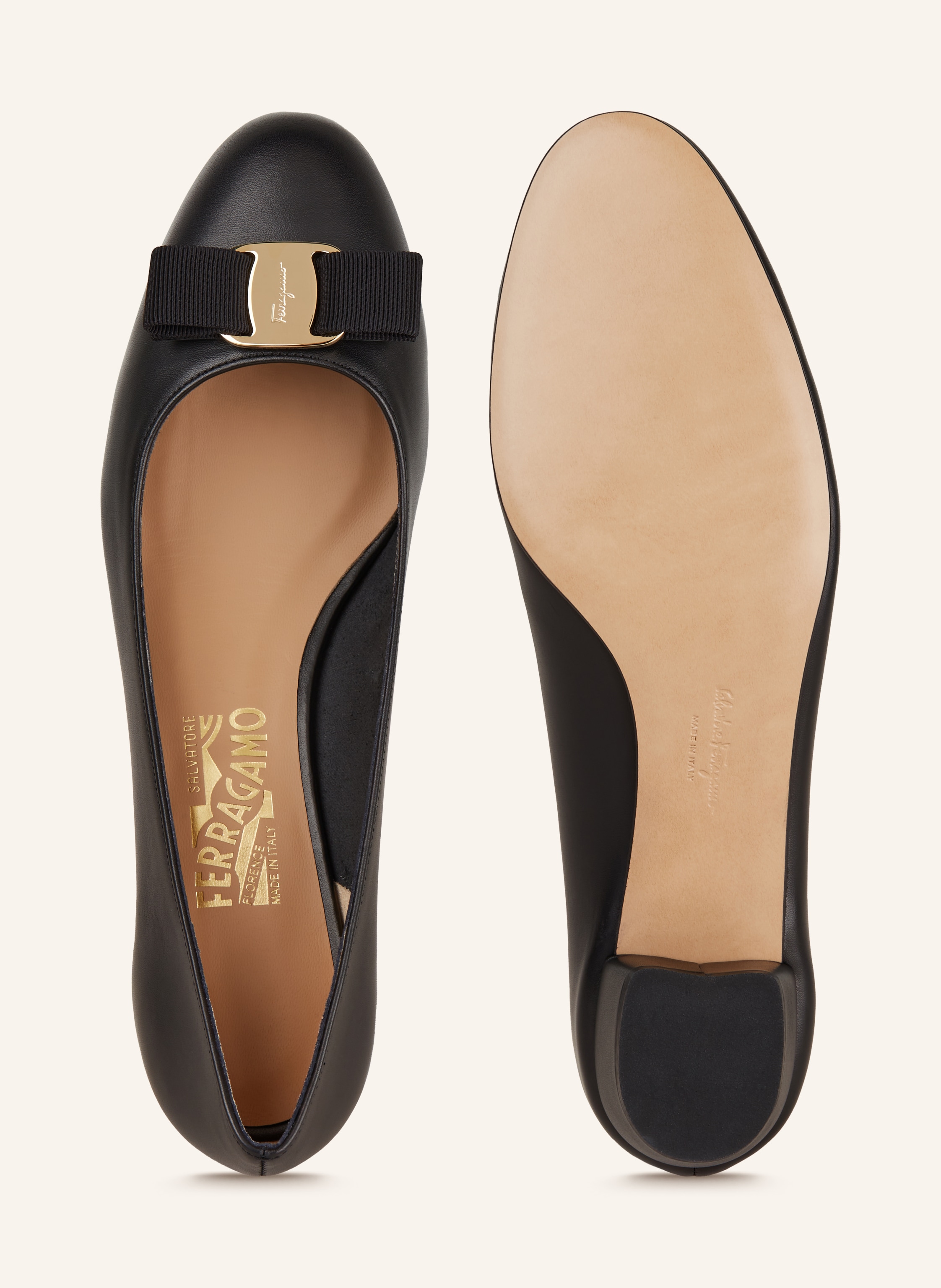 Thumbnail - Ferragamo Pumps Vara schwarz
