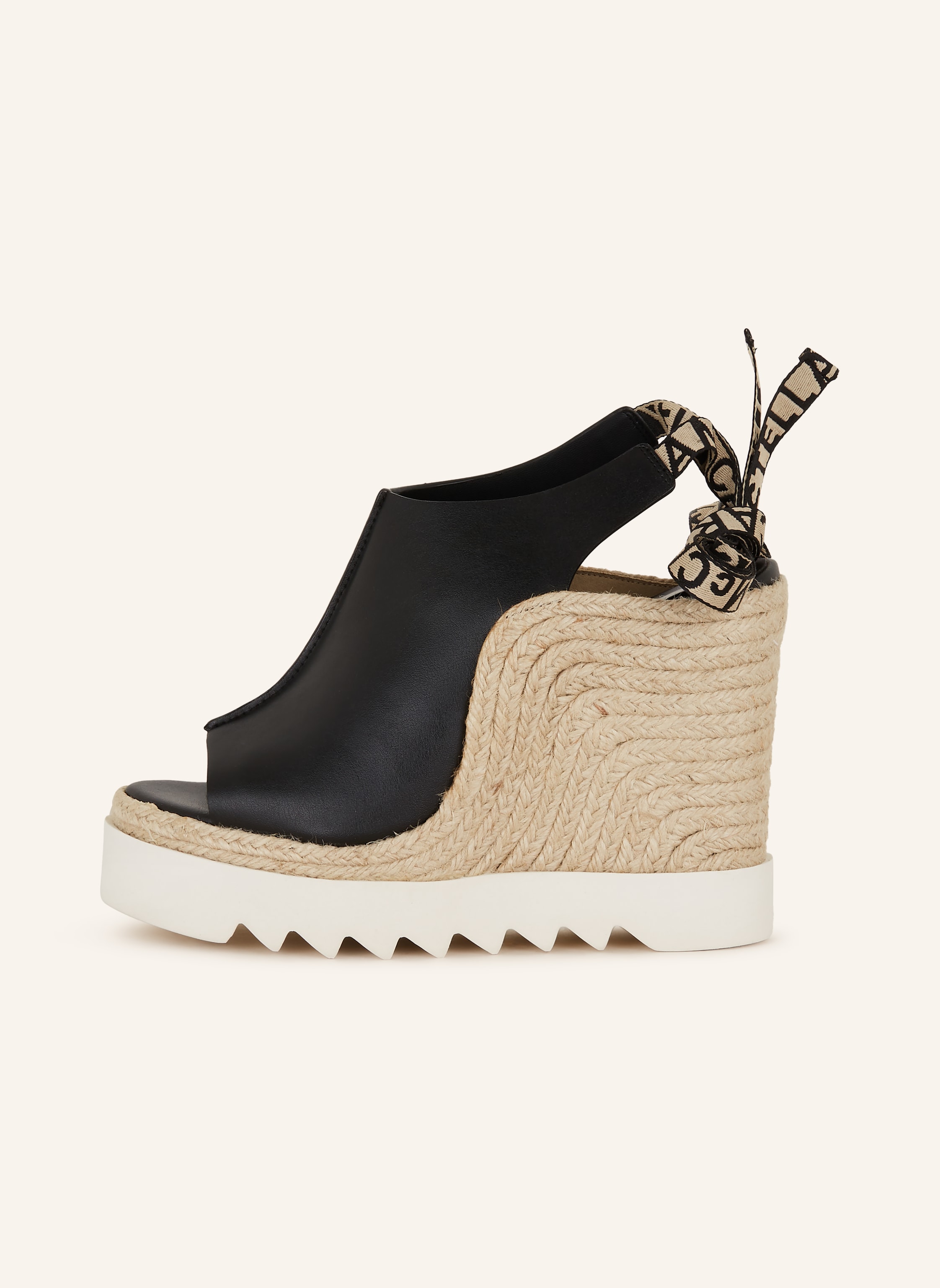 Thumbnail - Stella Mccartney Plateau-Wedges Gaia schwarz