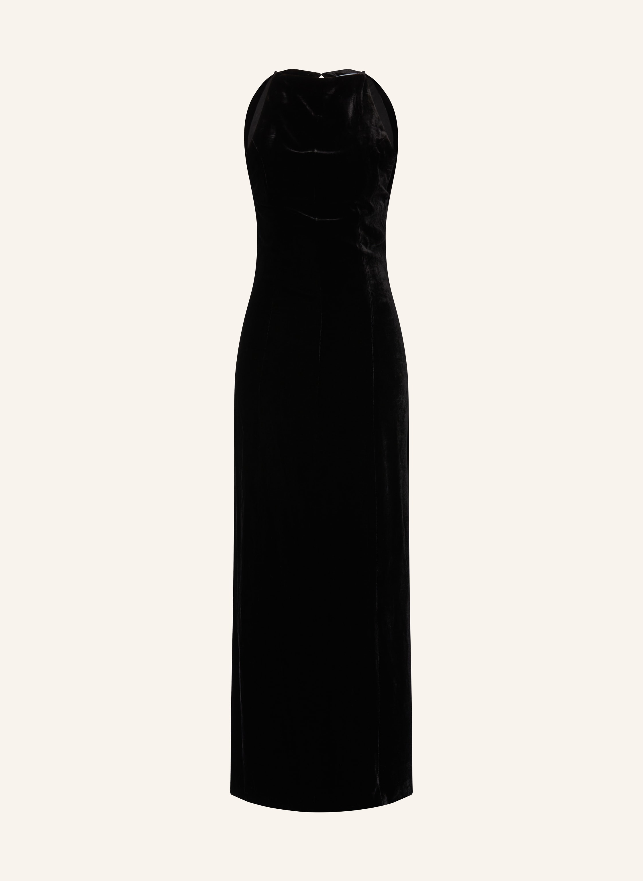 ENVELOPE 1976 Kleid FRINGE mit Fransen in schwarz