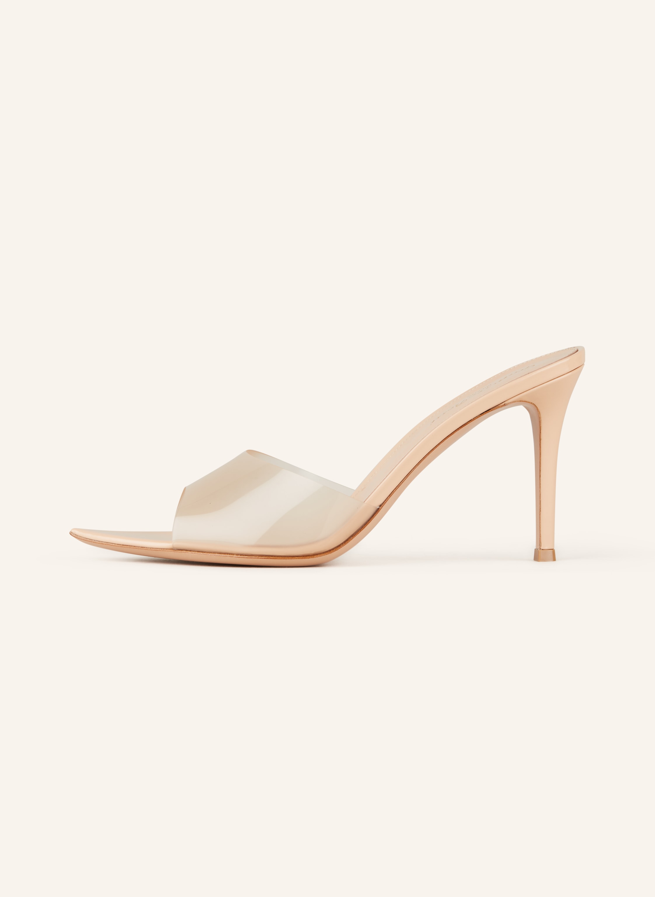 Thumbnail - Gianvito Rossi Mules Elle beige